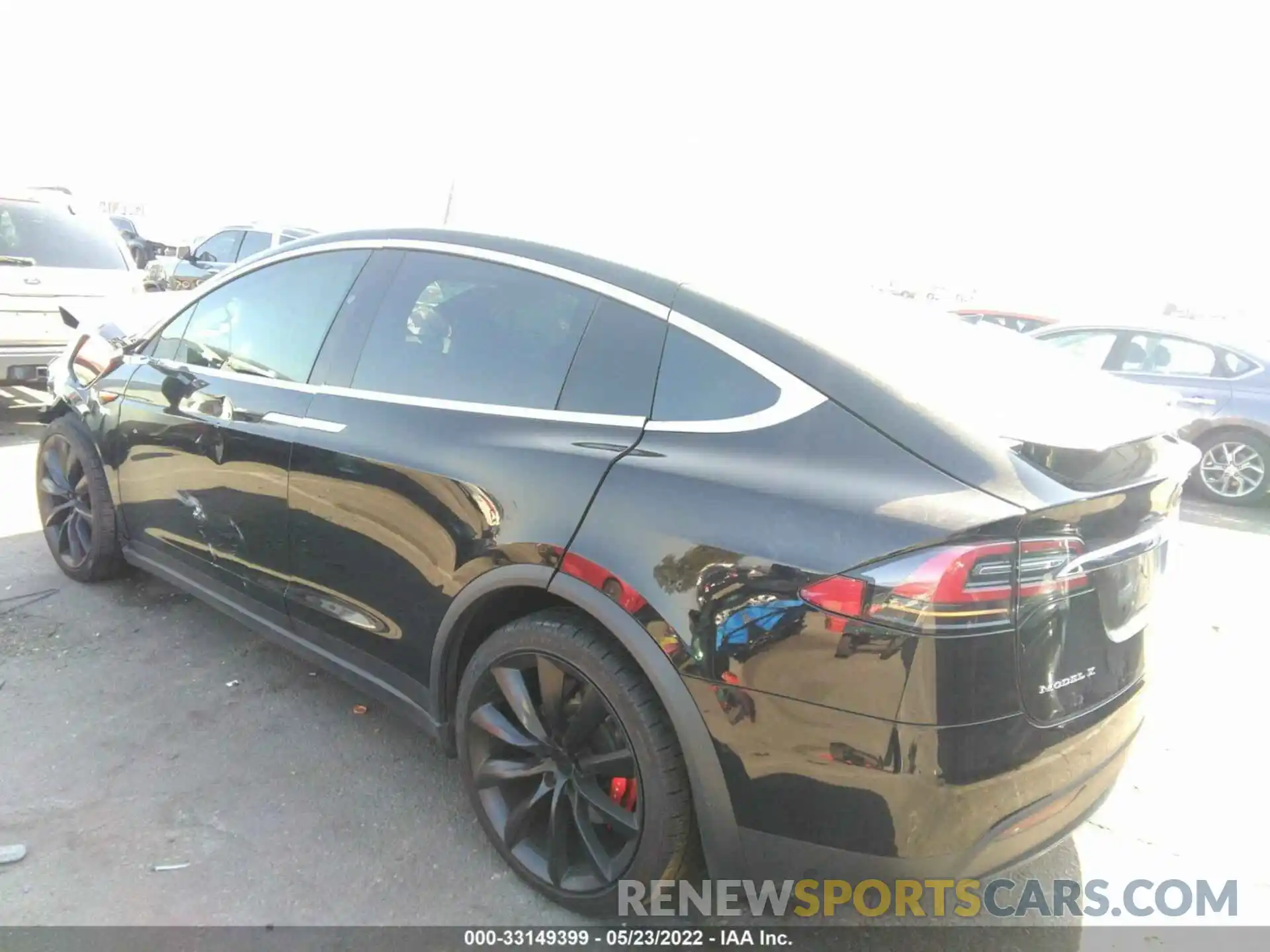 3 Photograph of a damaged car 5YJXCBE43KF160858 TESLA MODEL X 2019