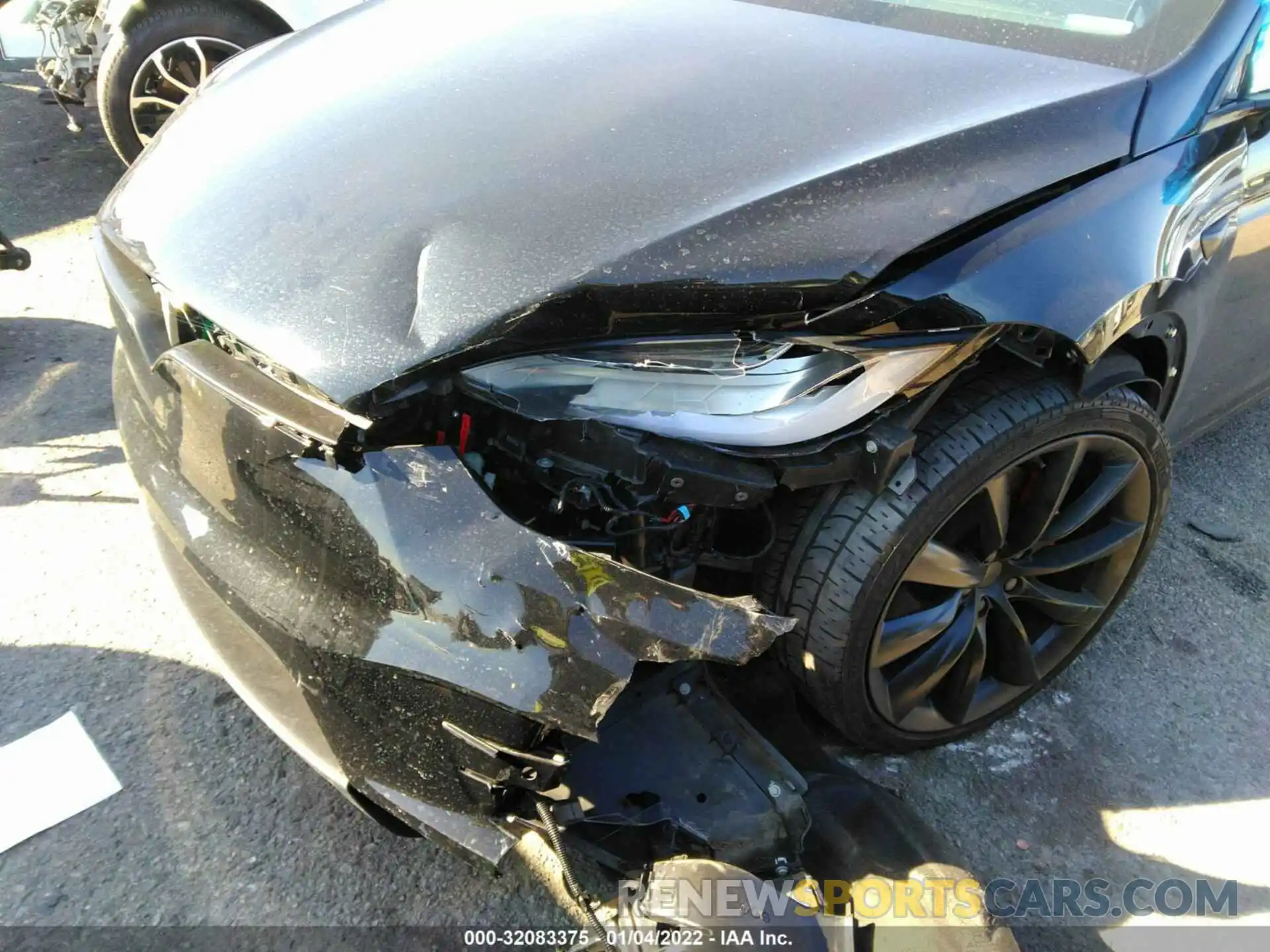 6 Photograph of a damaged car 5YJXCBE44KF180813 TESLA MODEL X 2019