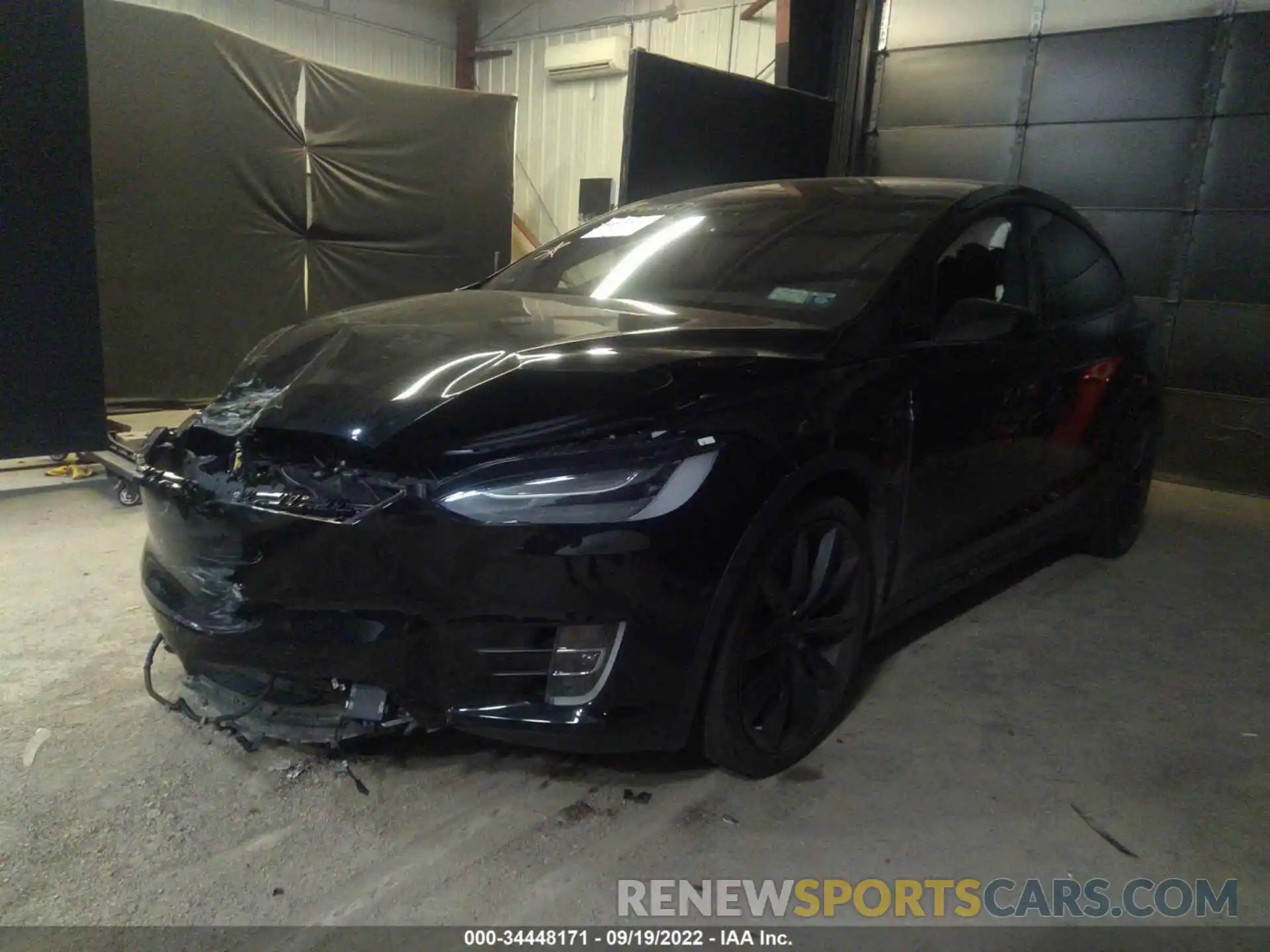 2 Фотография поврежденного автомобиля 5YJXCBE44KF186787 TESLA MODEL X 2019