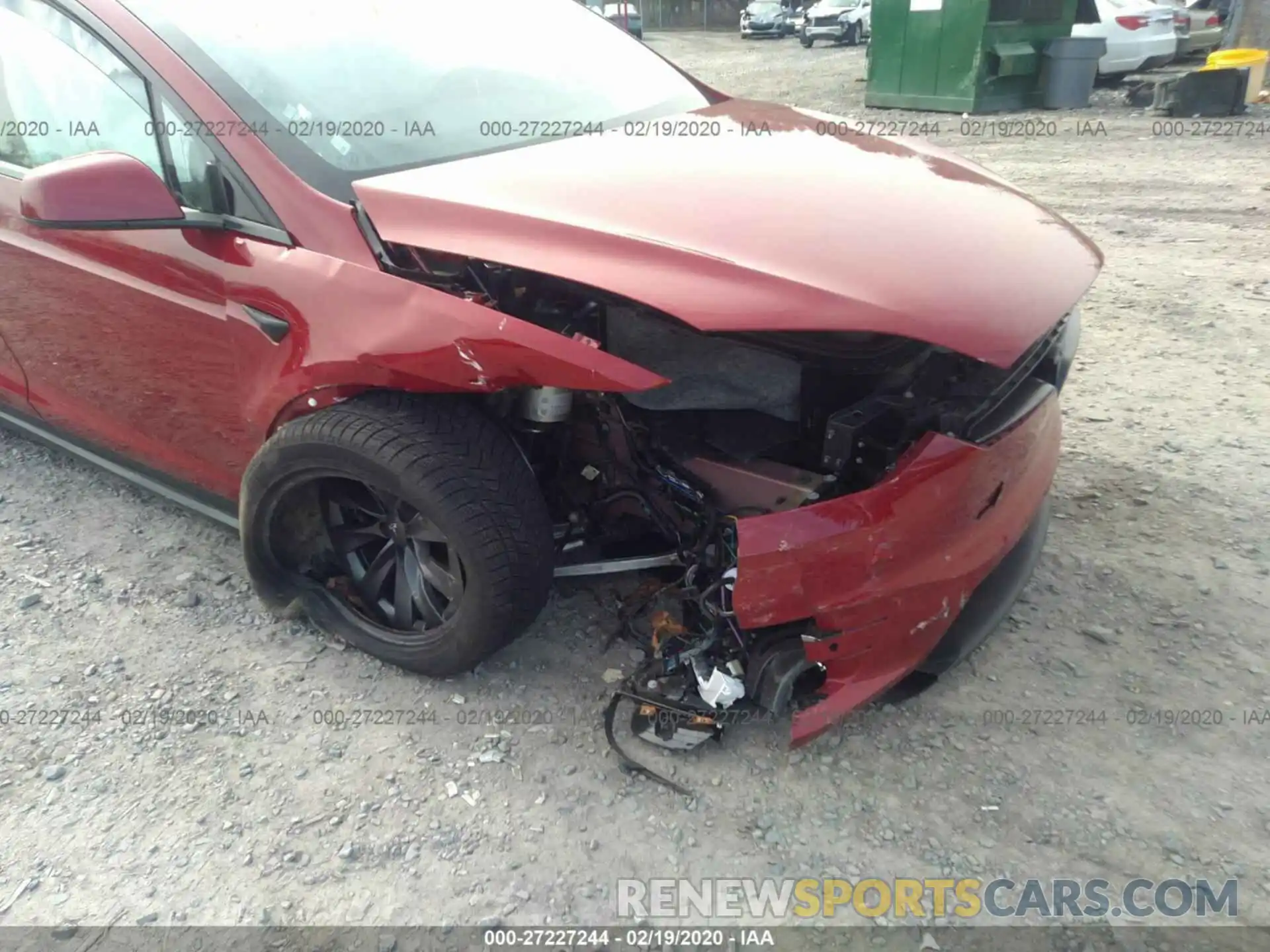 6 Photograph of a damaged car 5YJXCBE45KF192243 TESLA MODEL X 2019