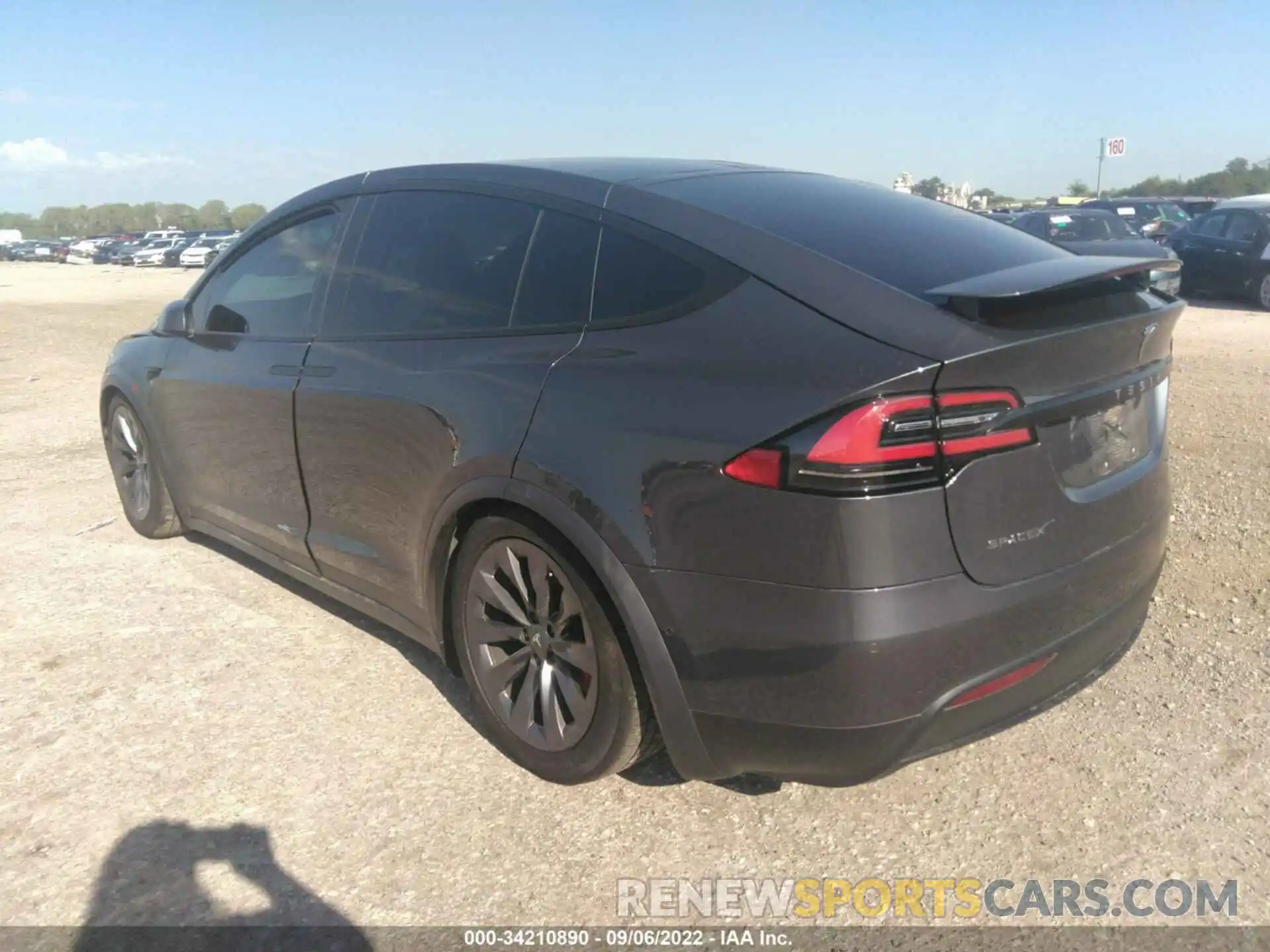 3 Photograph of a damaged car 5YJXCBE46KF160613 TESLA MODEL X 2019