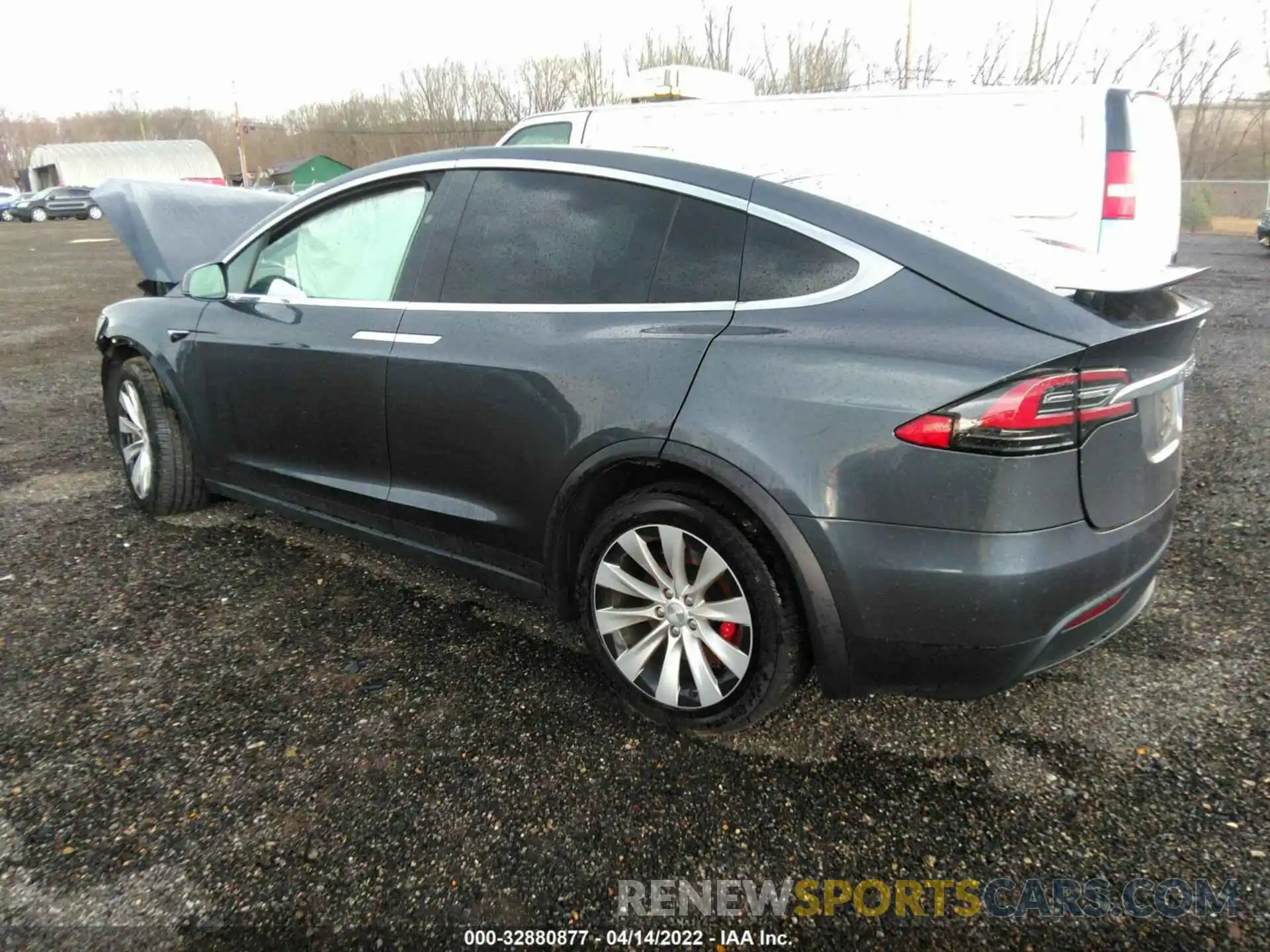 3 Фотография поврежденного автомобиля 5YJXCBE47KF185388 TESLA MODEL X 2019