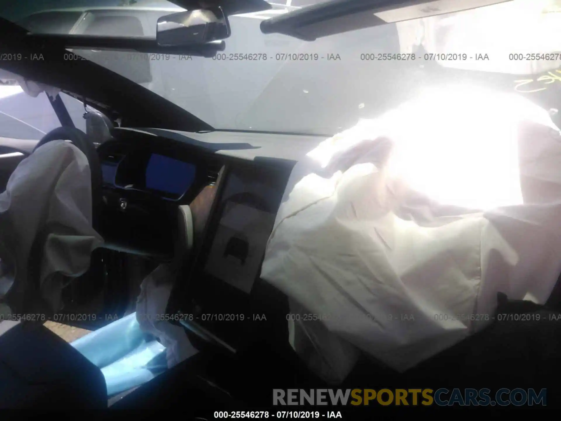 5 Photograph of a damaged car 5YJXCDE20KF162464 TESLA MODEL X 2019