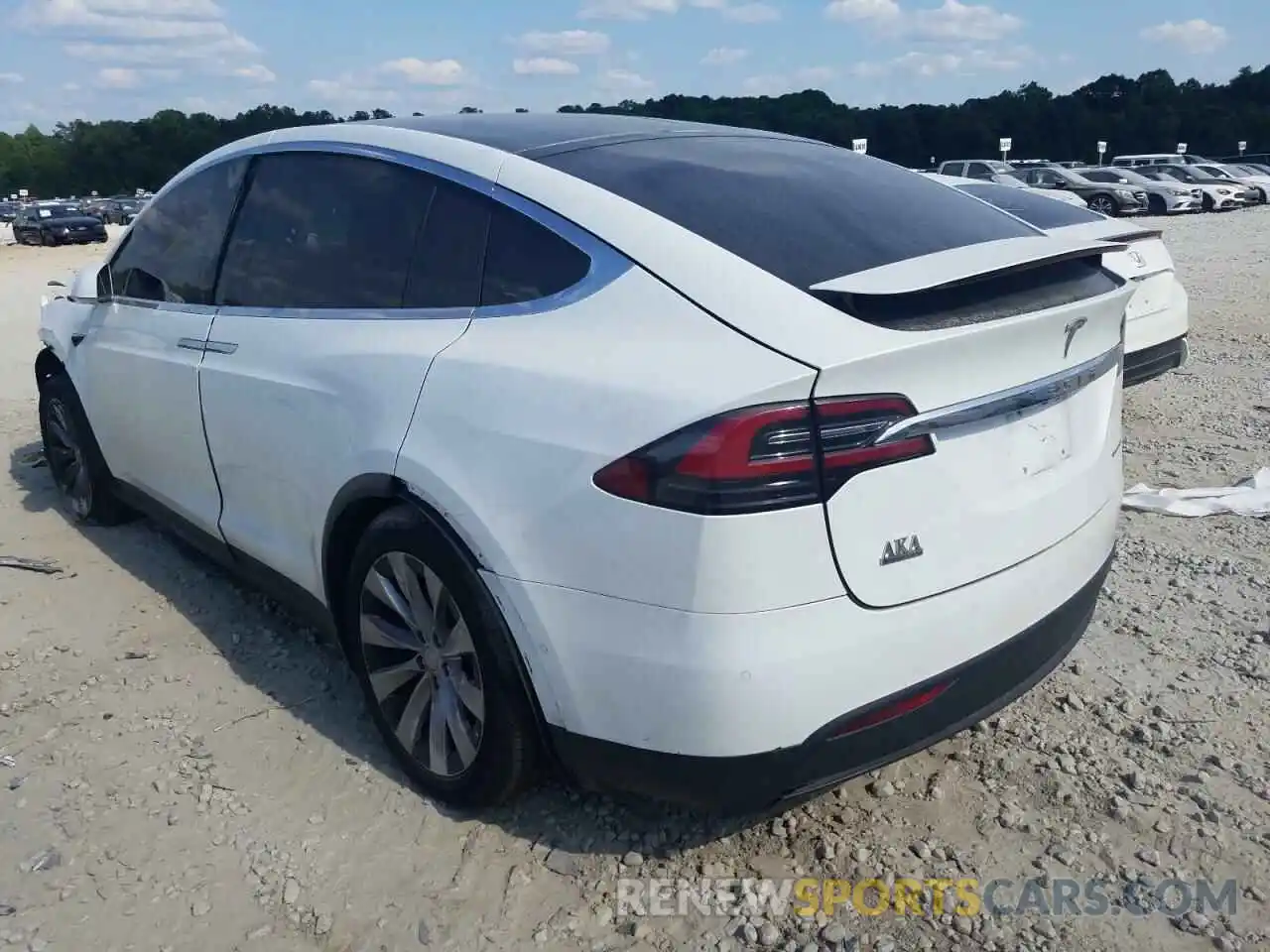 3 Фотография поврежденного автомобиля 5YJXCDE20KF185730 TESLA MODEL X 2019