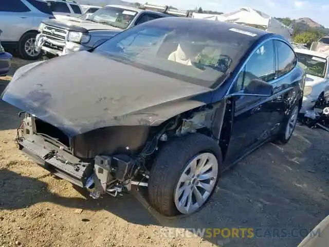 2 Photograph of a damaged car 5YJXCDE20KF190488 TESLA MODEL X 2019