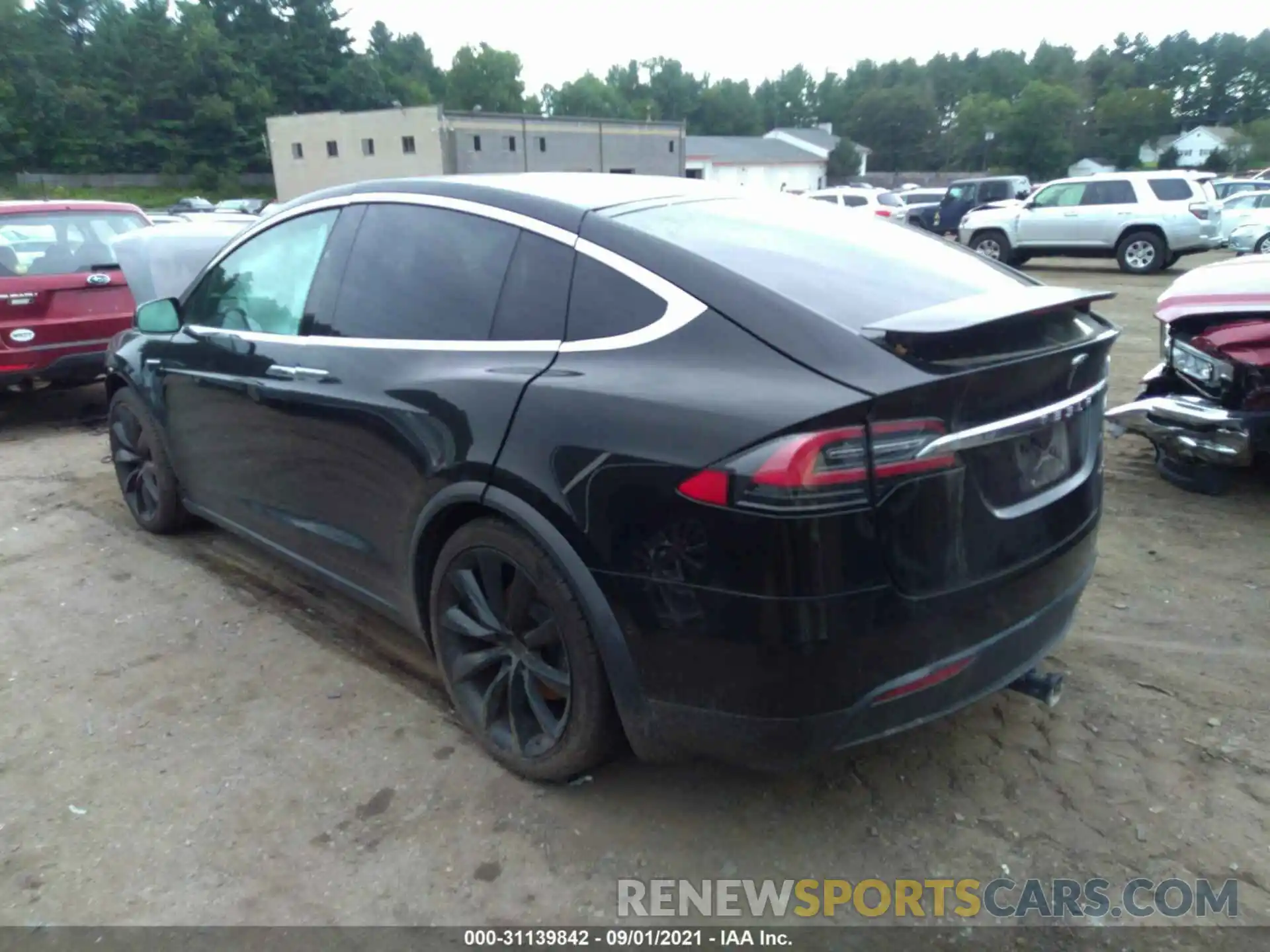 3 Photograph of a damaged car 5YJXCDE21KF182092 TESLA MODEL X 2019