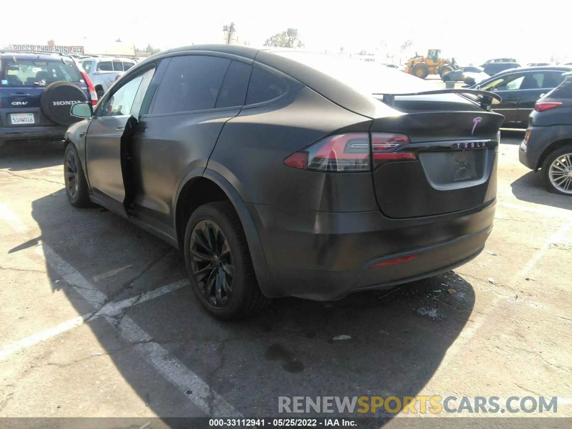 3 Фотография поврежденного автомобиля 5YJXCDE21KF190189 TESLA MODEL X 2019