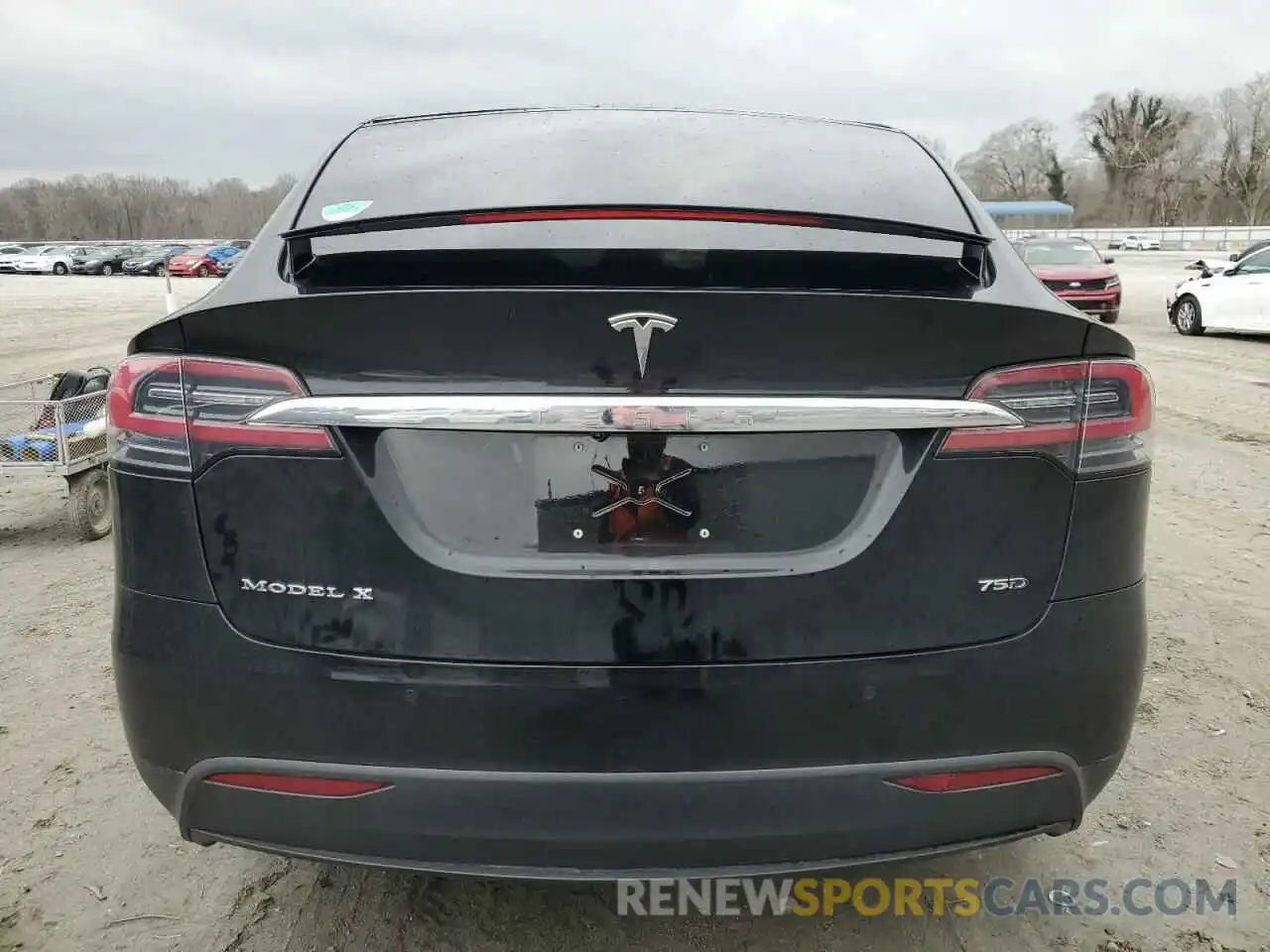 6 Photograph of a damaged car 5YJXCDE22KF152776 TESLA MODEL X 2019