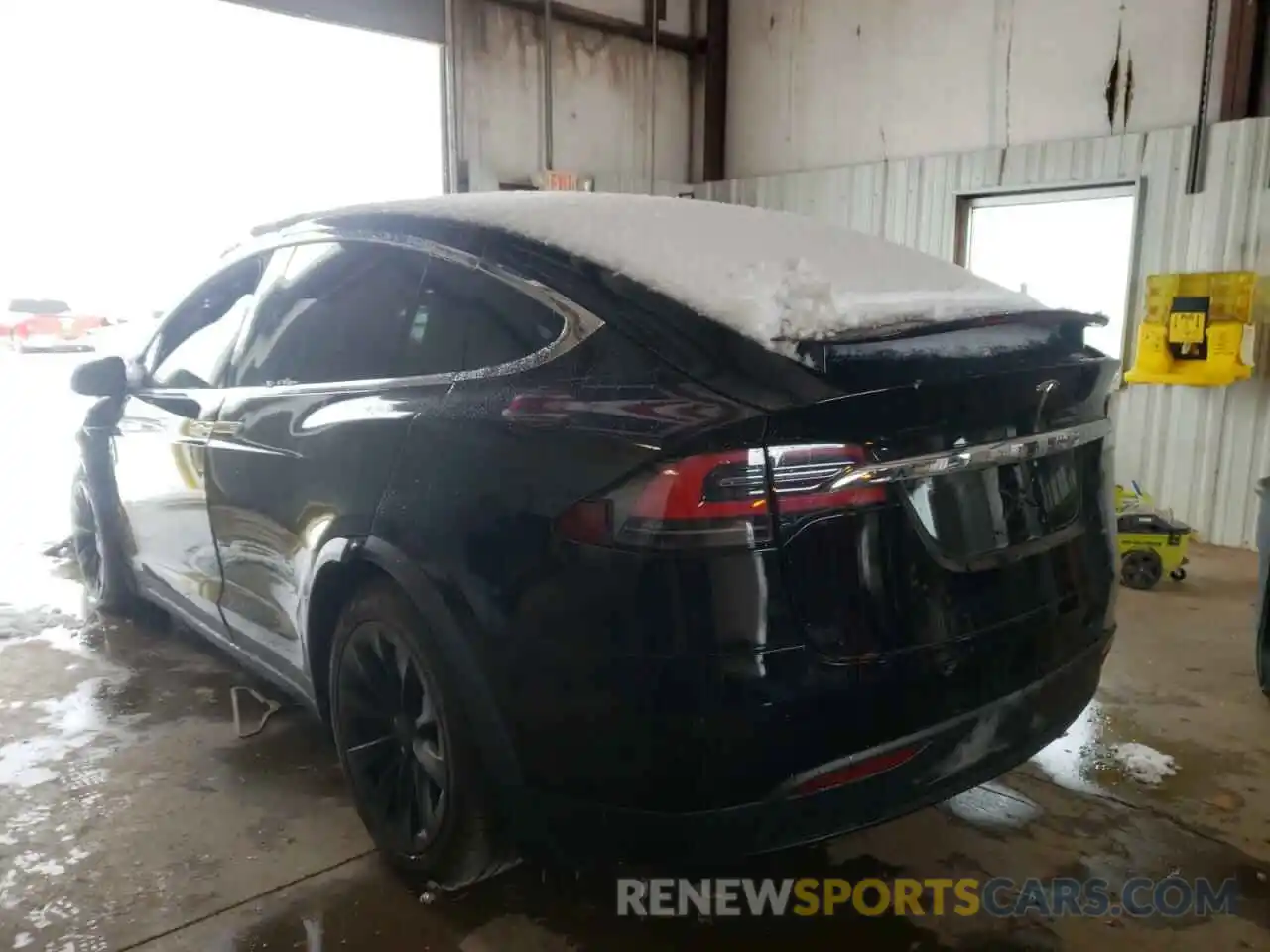 3 Фотография поврежденного автомобиля 5YJXCDE22KF180691 TESLA MODEL X 2019