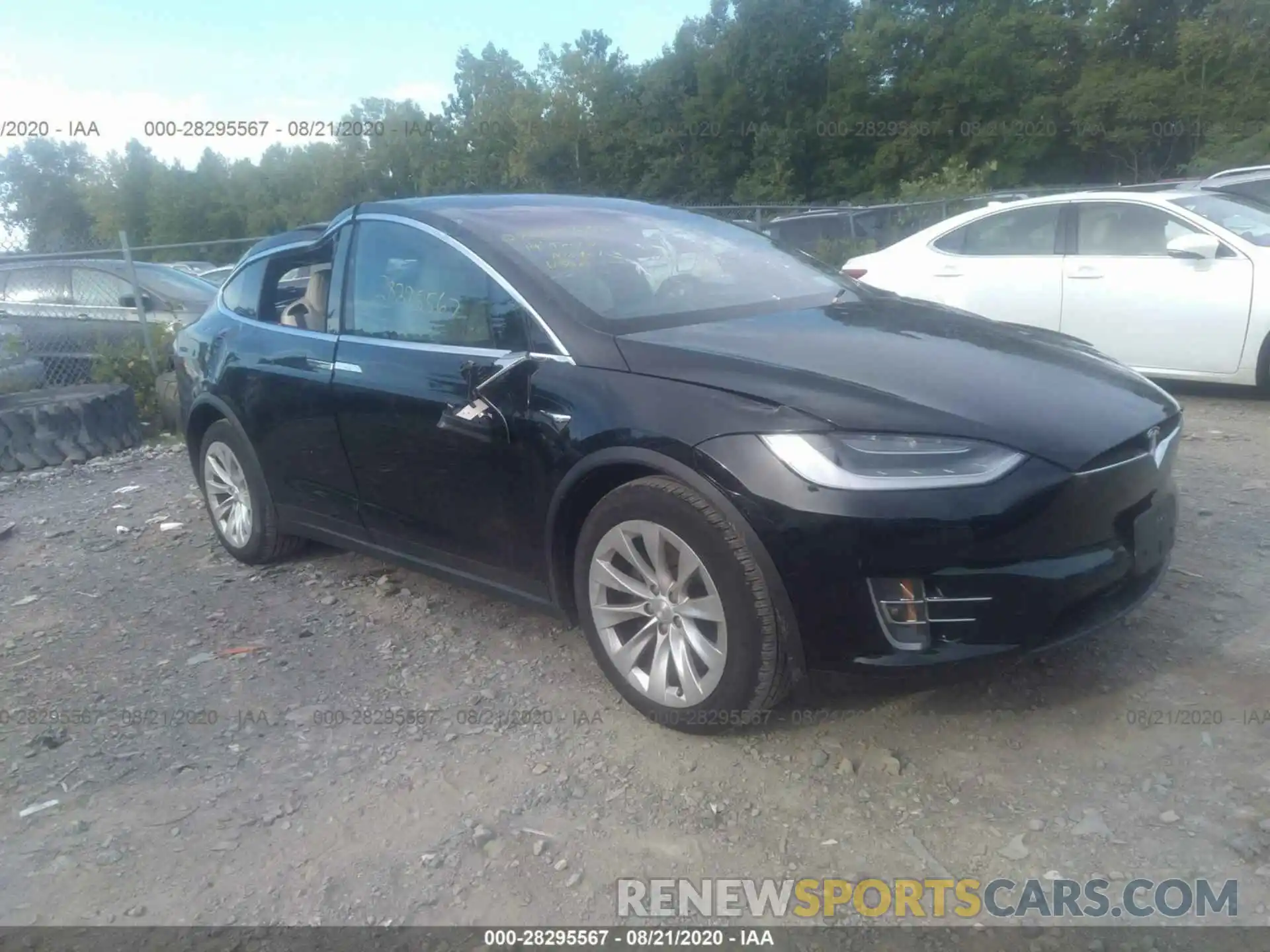 1 Фотография поврежденного автомобиля 5YJXCDE22KF188418 TESLA MODEL X 2019