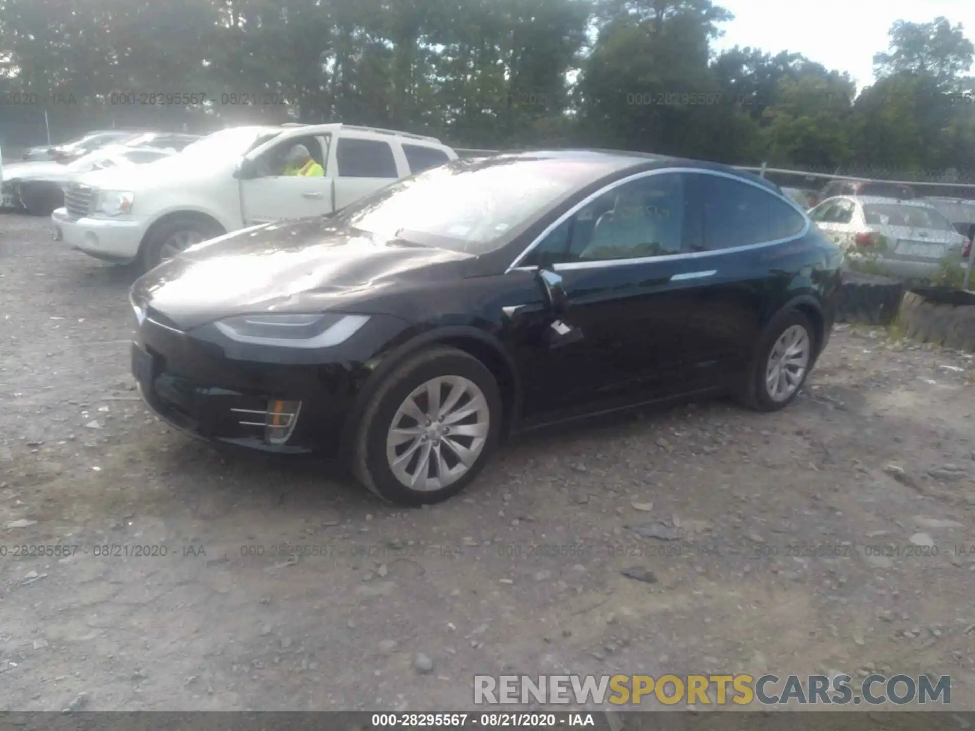 2 Фотография поврежденного автомобиля 5YJXCDE22KF188418 TESLA MODEL X 2019