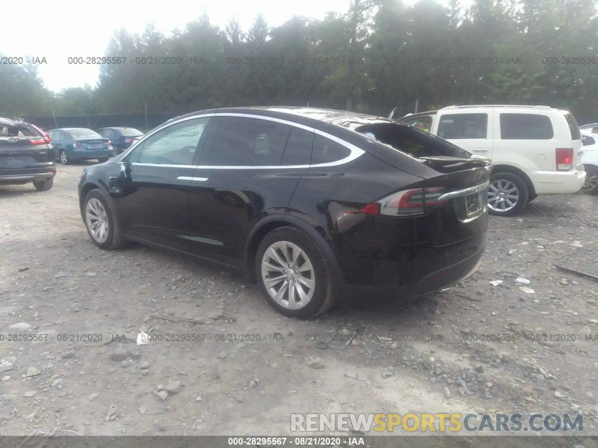 3 Фотография поврежденного автомобиля 5YJXCDE22KF188418 TESLA MODEL X 2019