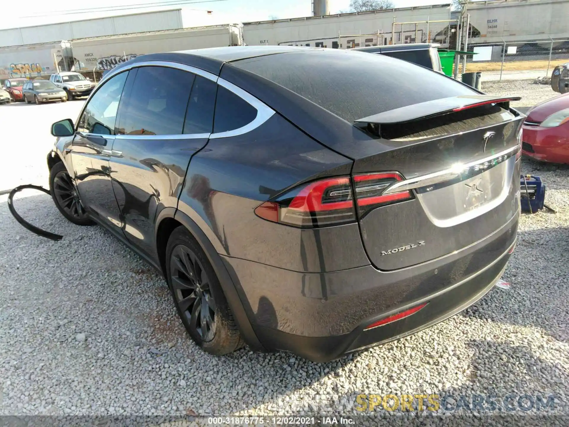 3 Фотография поврежденного автомобиля 5YJXCDE23KF147201 TESLA MODEL X 2019