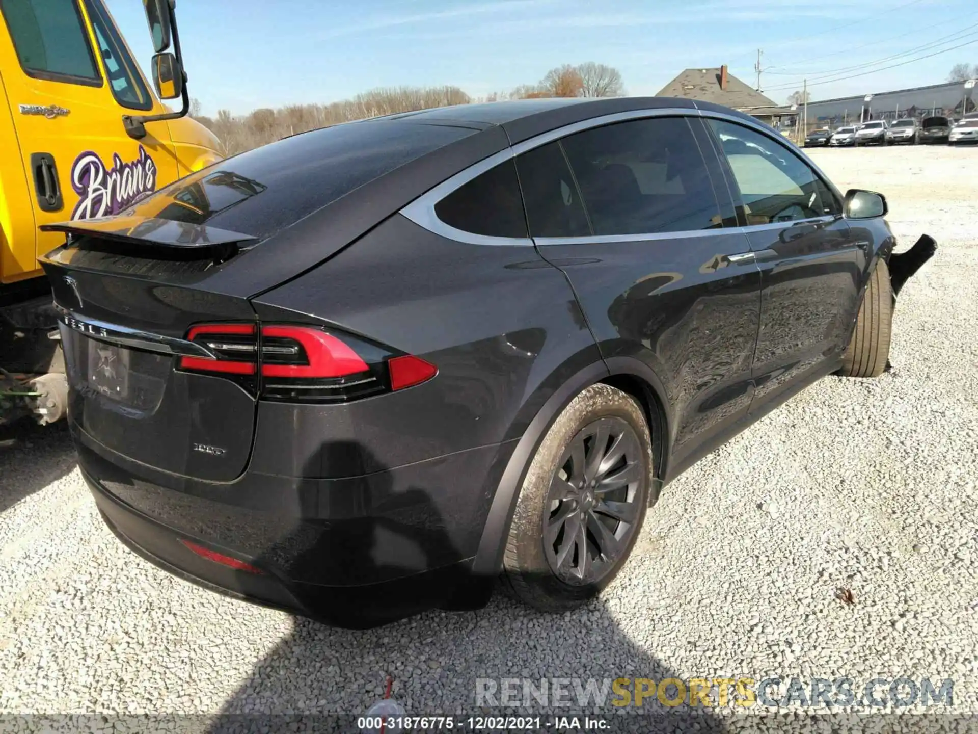 4 Фотография поврежденного автомобиля 5YJXCDE23KF147201 TESLA MODEL X 2019