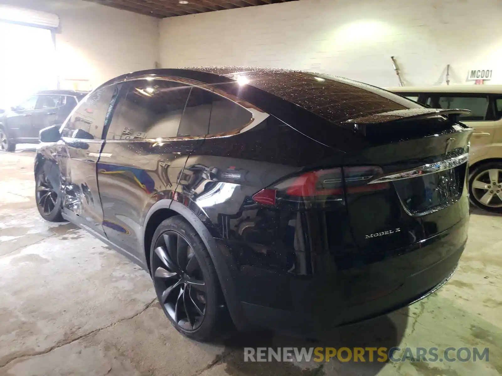 3 Photograph of a damaged car 5YJXCDE23KF150406 TESLA MODEL X 2019