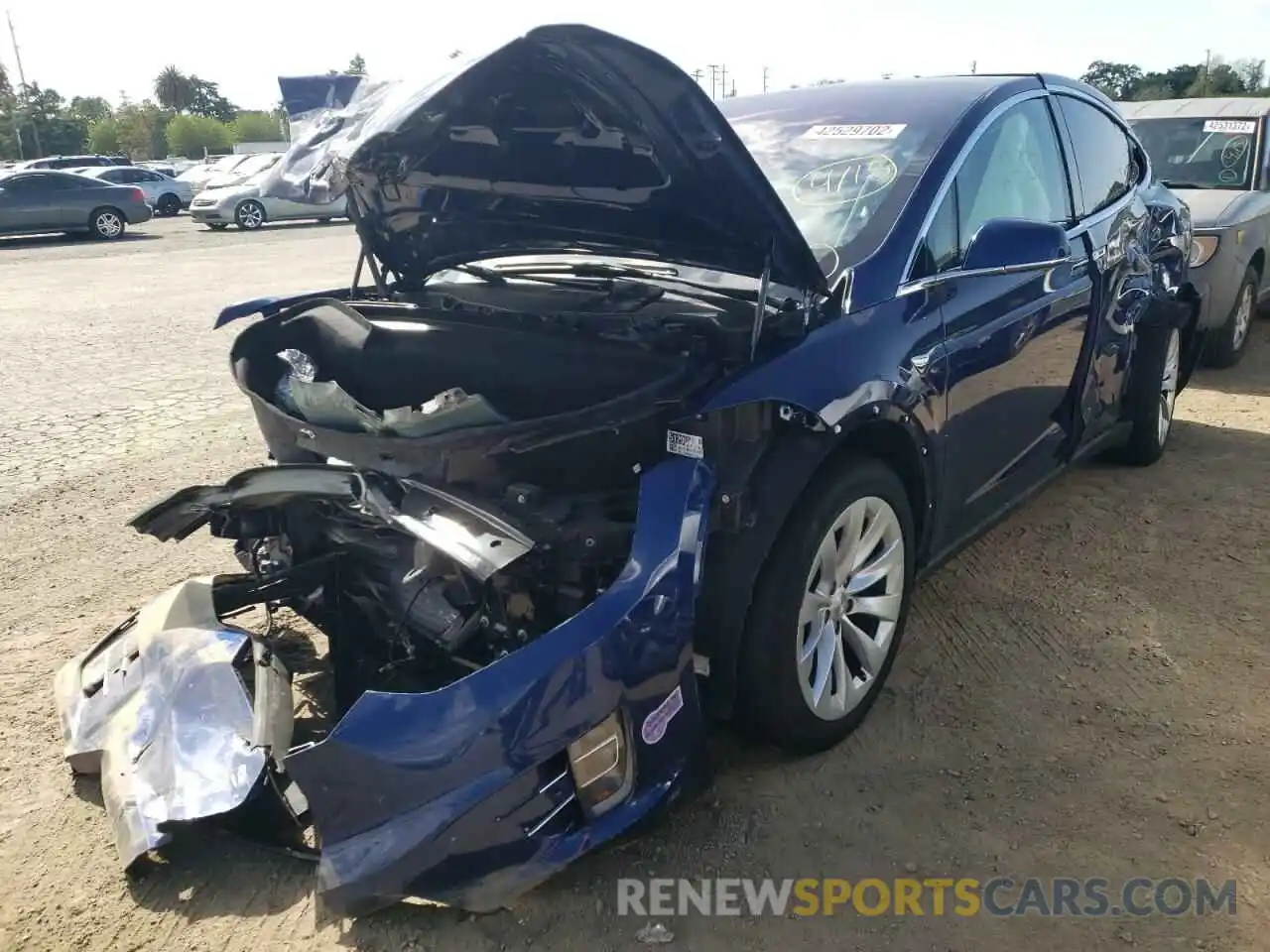 9 Photograph of a damaged car 5YJXCDE23KF180618 TESLA MODEL X 2019