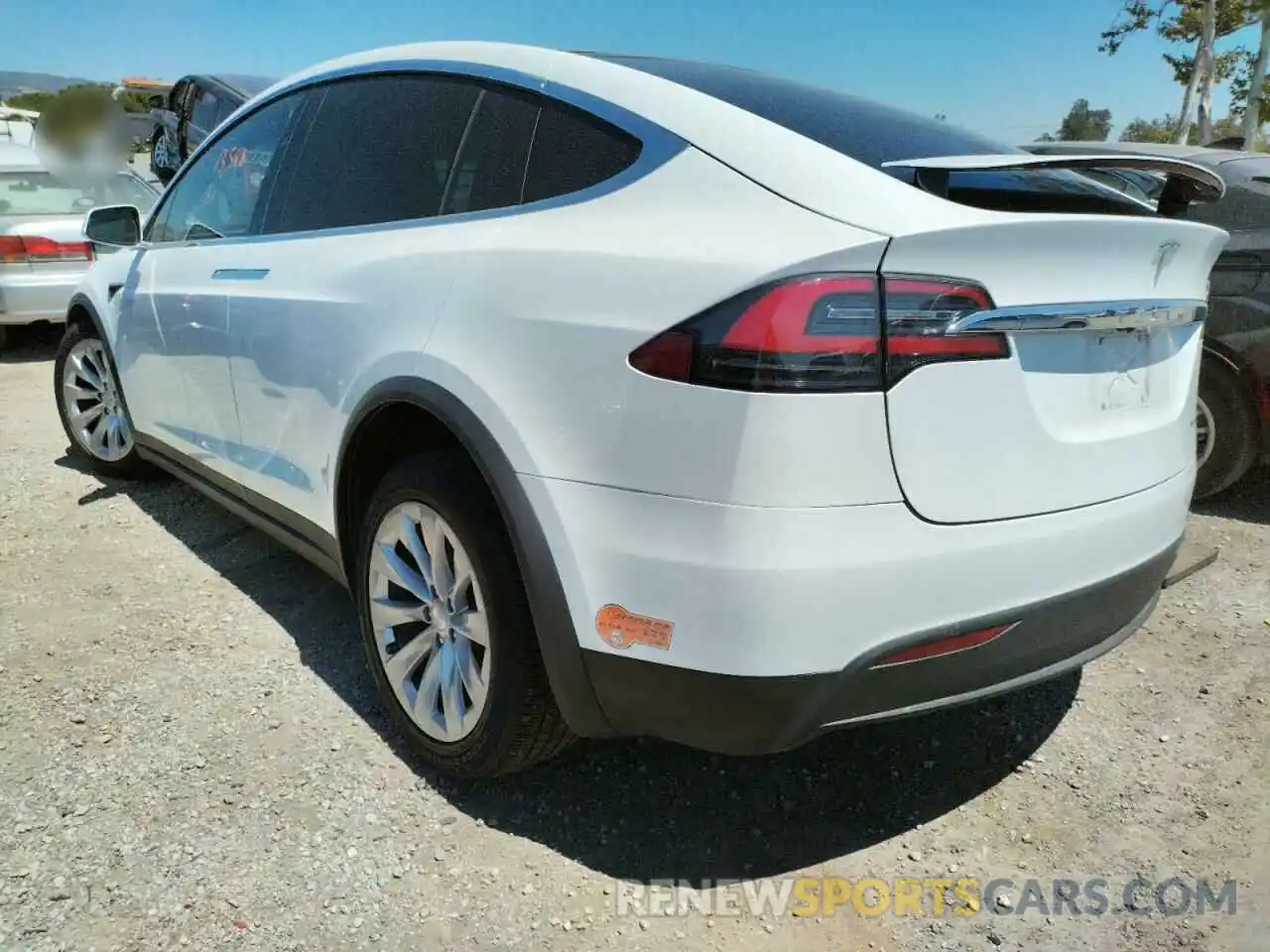 3 Фотография поврежденного автомобиля 5YJXCDE23KF206621 TESLA MODEL X 2019