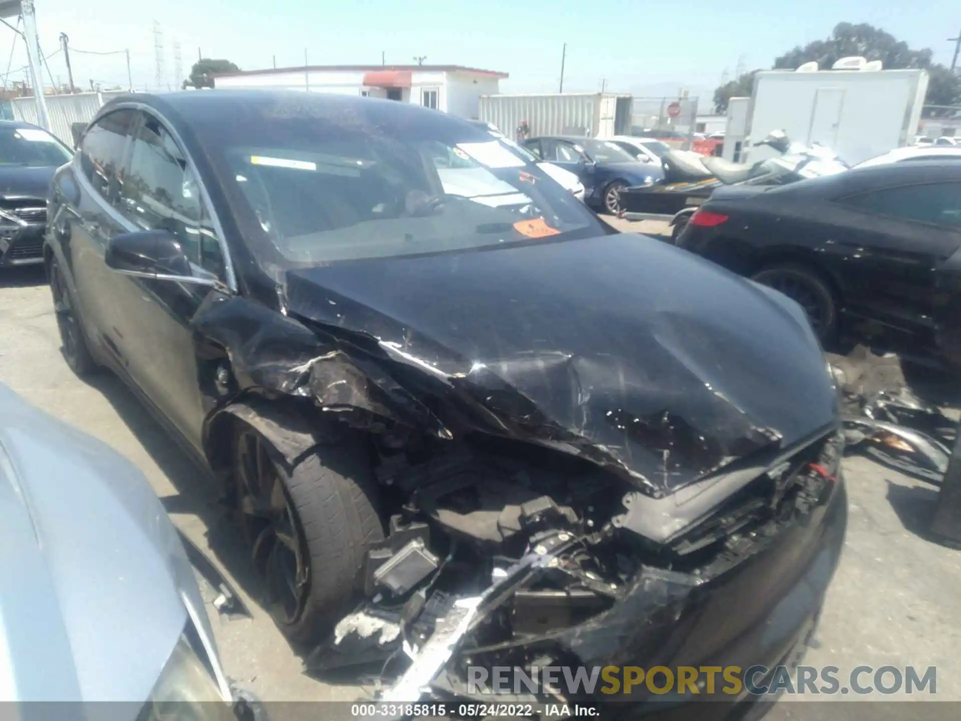 1 Photograph of a damaged car 5YJXCDE24KF180885 TESLA MODEL X 2019