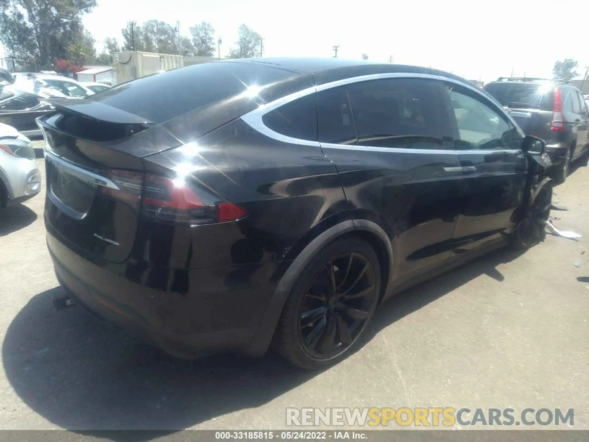 4 Photograph of a damaged car 5YJXCDE24KF180885 TESLA MODEL X 2019