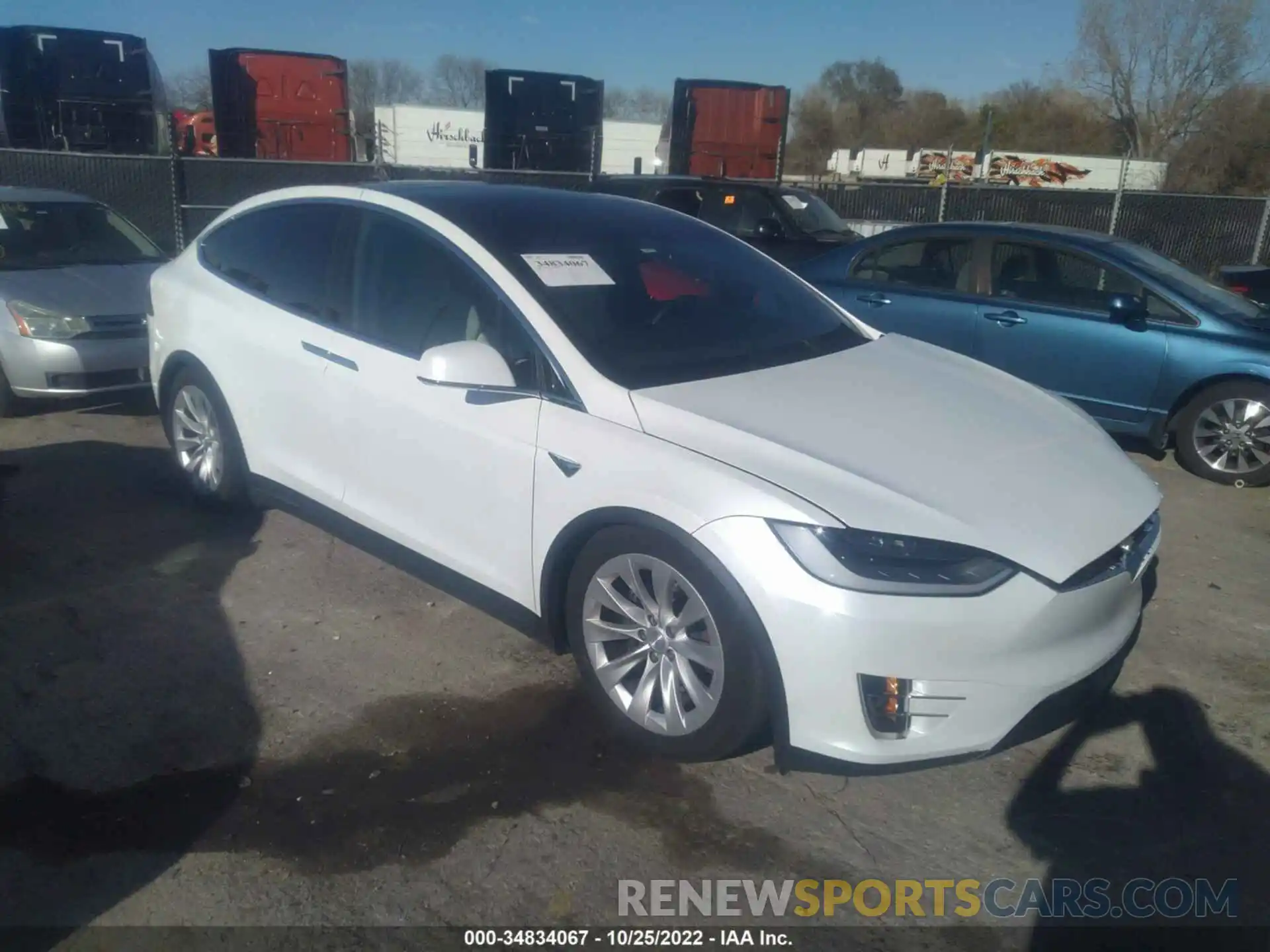 1 Фотография поврежденного автомобиля 5YJXCDE24KF192941 TESLA MODEL X 2019