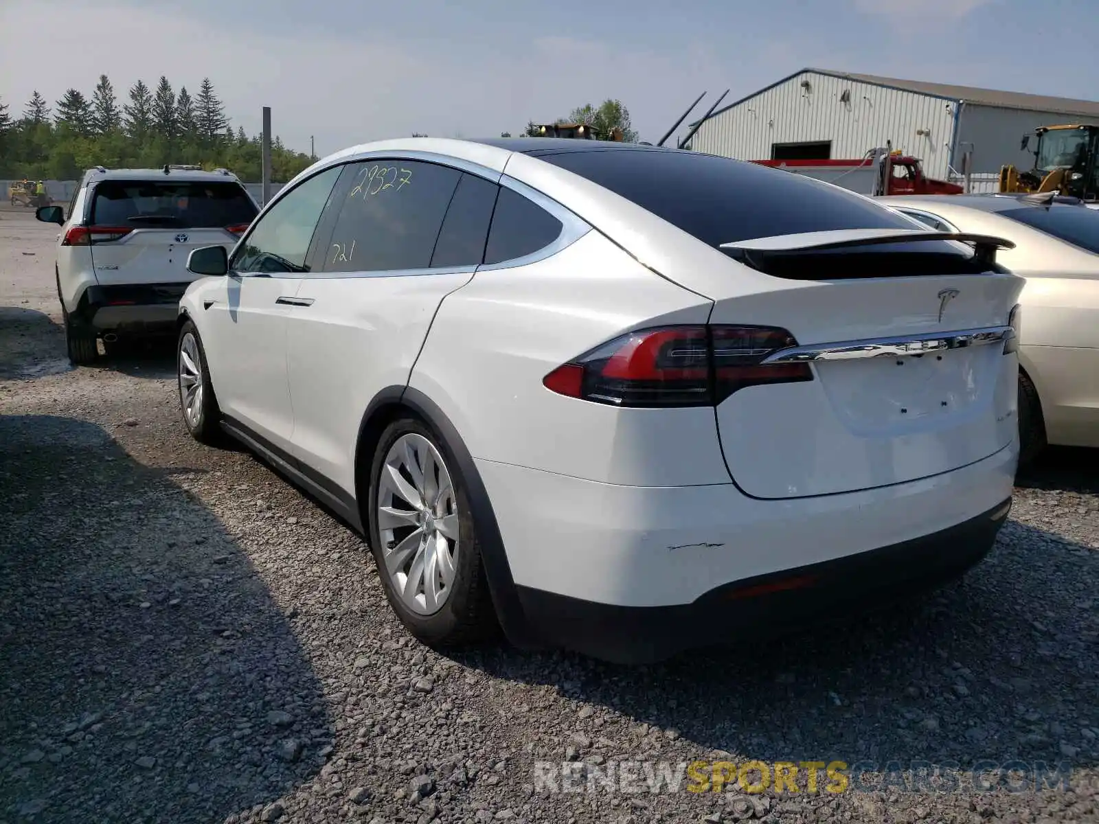 3 Фотография поврежденного автомобиля 5YJXCDE25KF183679 TESLA MODEL X 2019