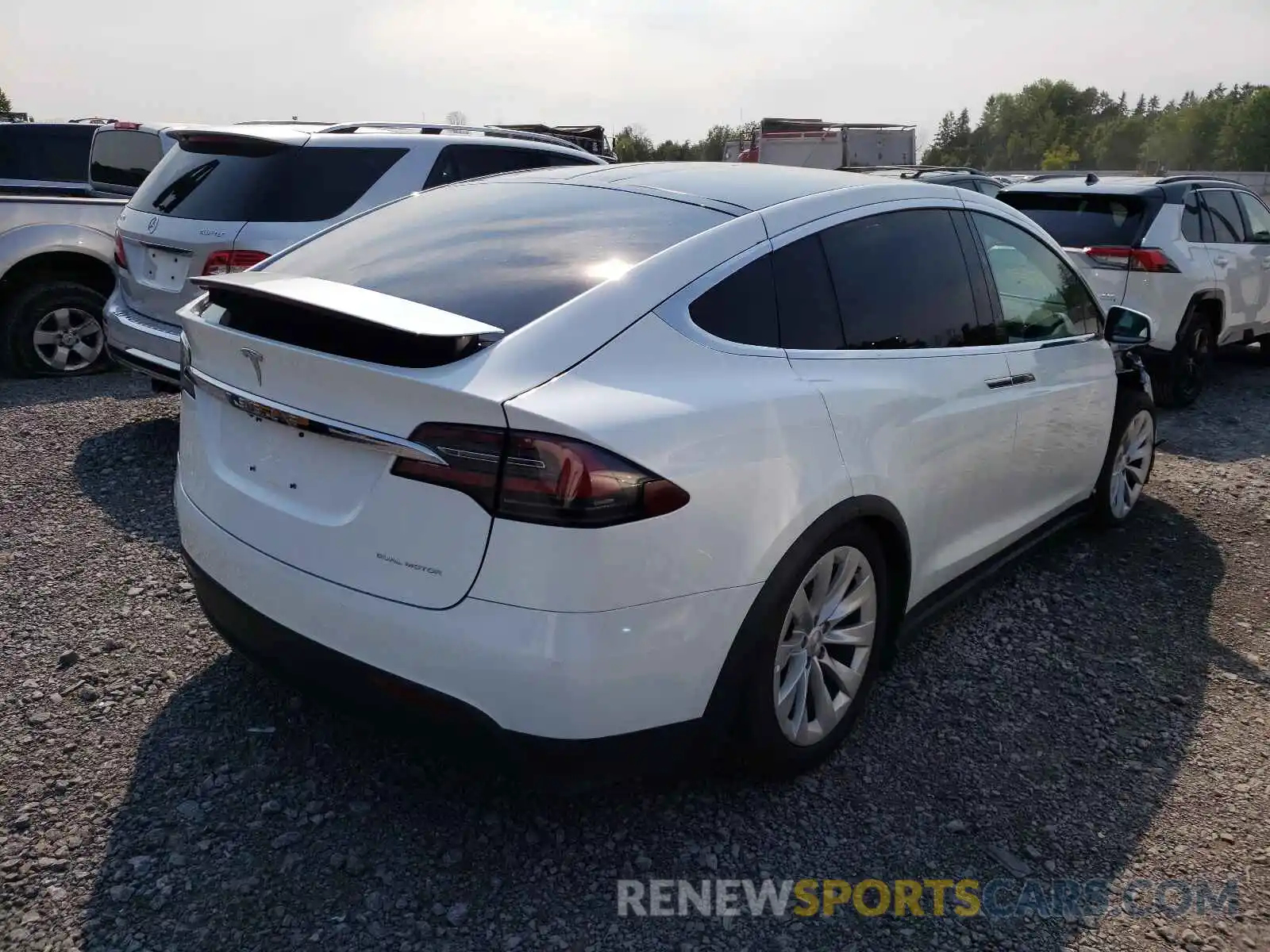 4 Photograph of a damaged car 5YJXCDE25KF183679 TESLA MODEL X 2019