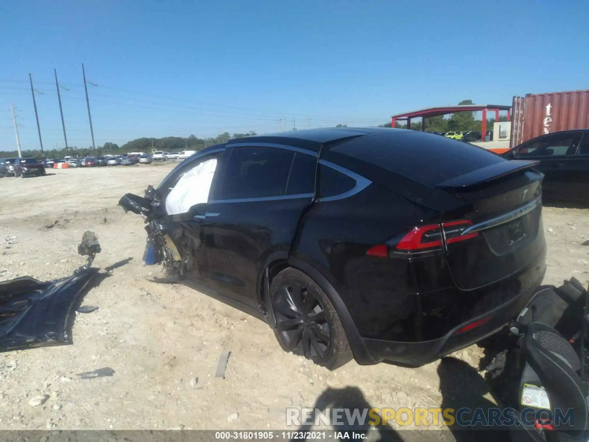 3 Photograph of a damaged car 5YJXCDE25KF185724 TESLA MODEL X 2019