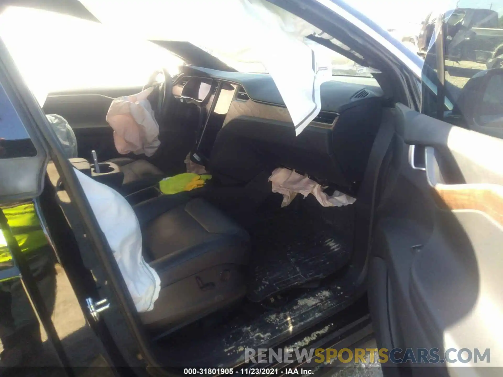 5 Photograph of a damaged car 5YJXCDE25KF185724 TESLA MODEL X 2019