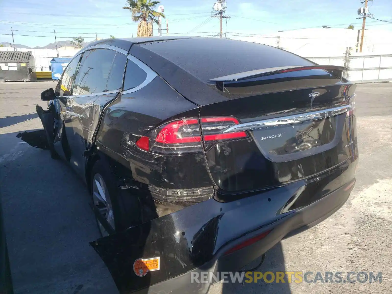 3 Photograph of a damaged car 5YJXCDE25KF211819 TESLA MODEL X 2019