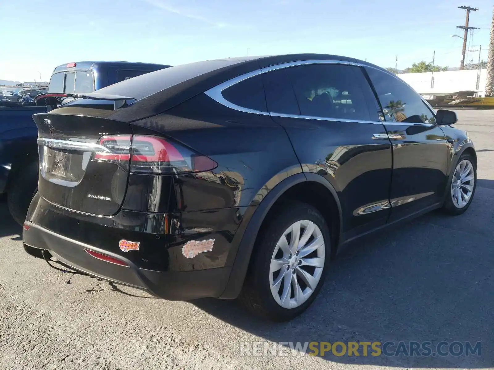 4 Фотография поврежденного автомобиля 5YJXCDE25KF211819 TESLA MODEL X 2019