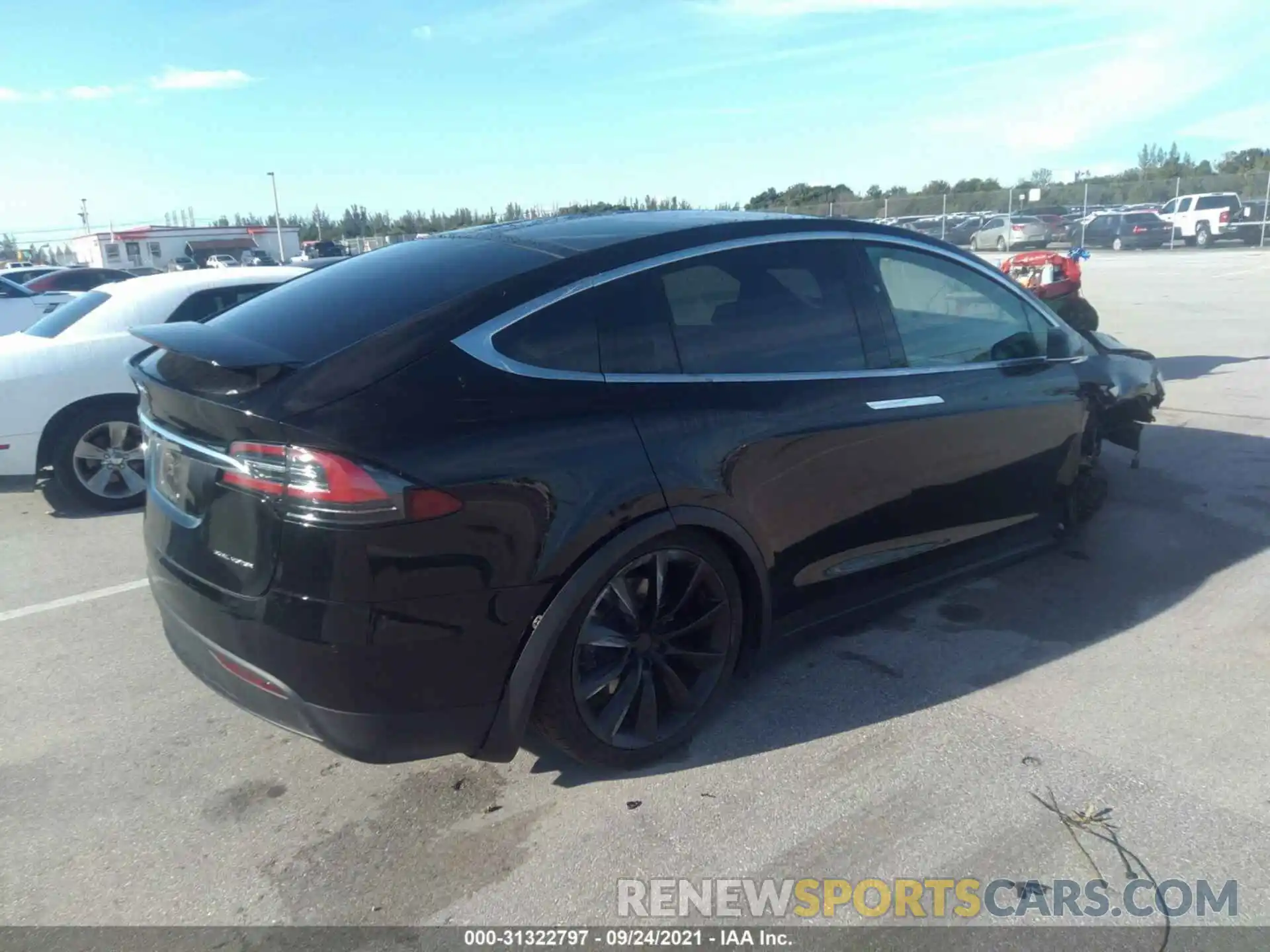 4 Photograph of a damaged car 5YJXCDE26KF187790 TESLA MODEL X 2019