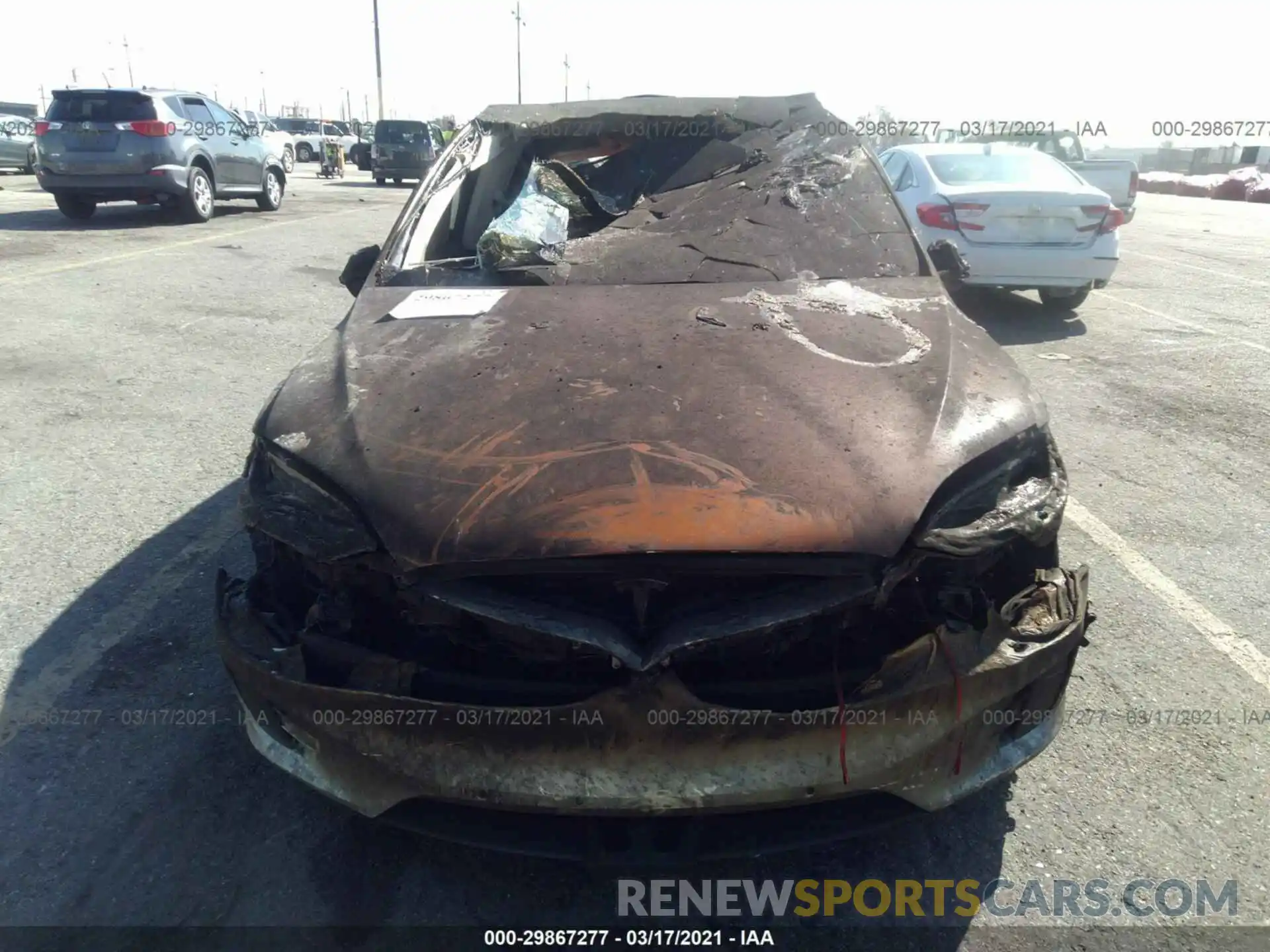 6 Photograph of a damaged car 5YJXCDE27KF184994 TESLA MODEL X 2019