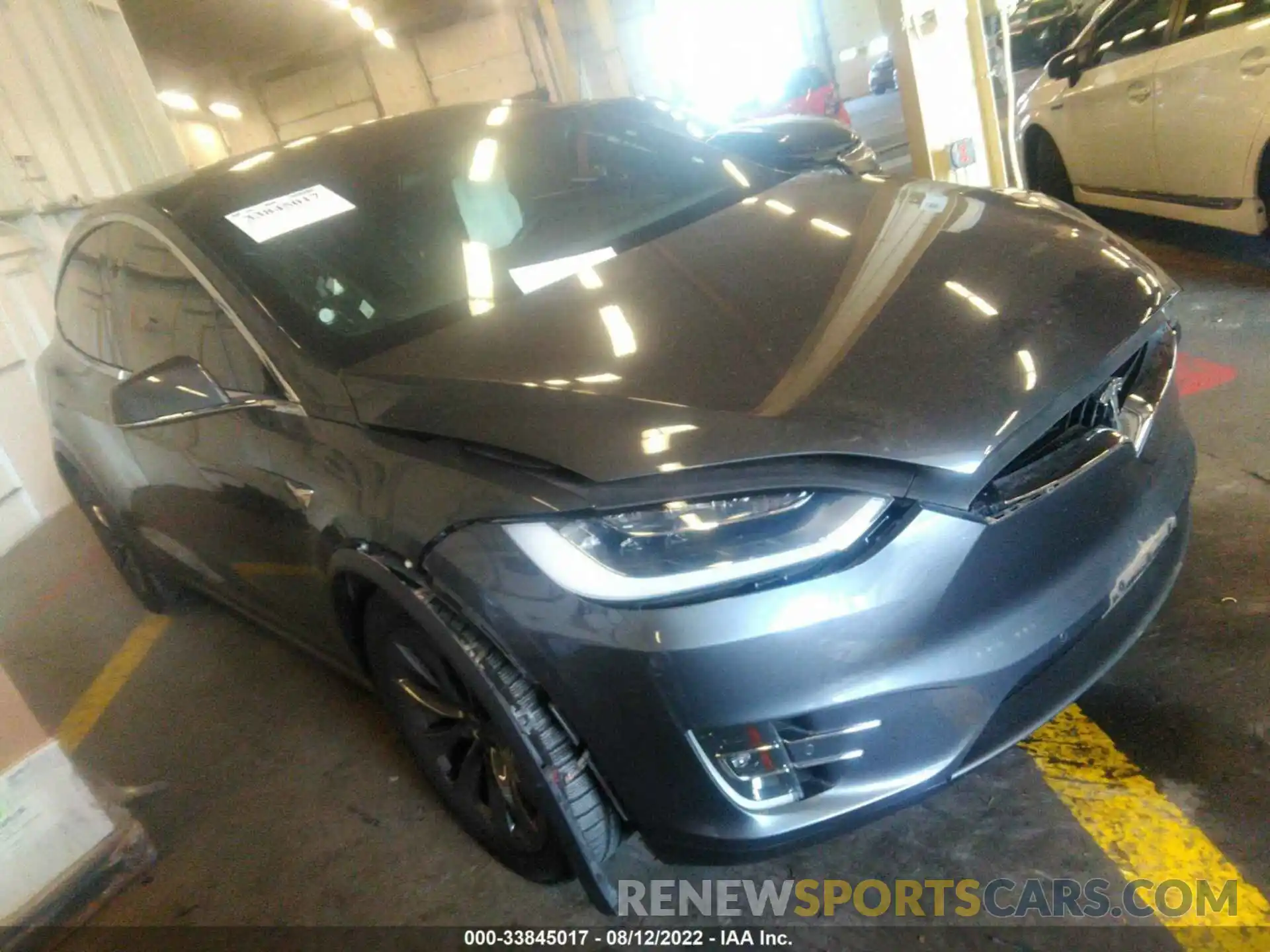 1 Фотография поврежденного автомобиля 5YJXCDE28KF150983 TESLA MODEL X 2019