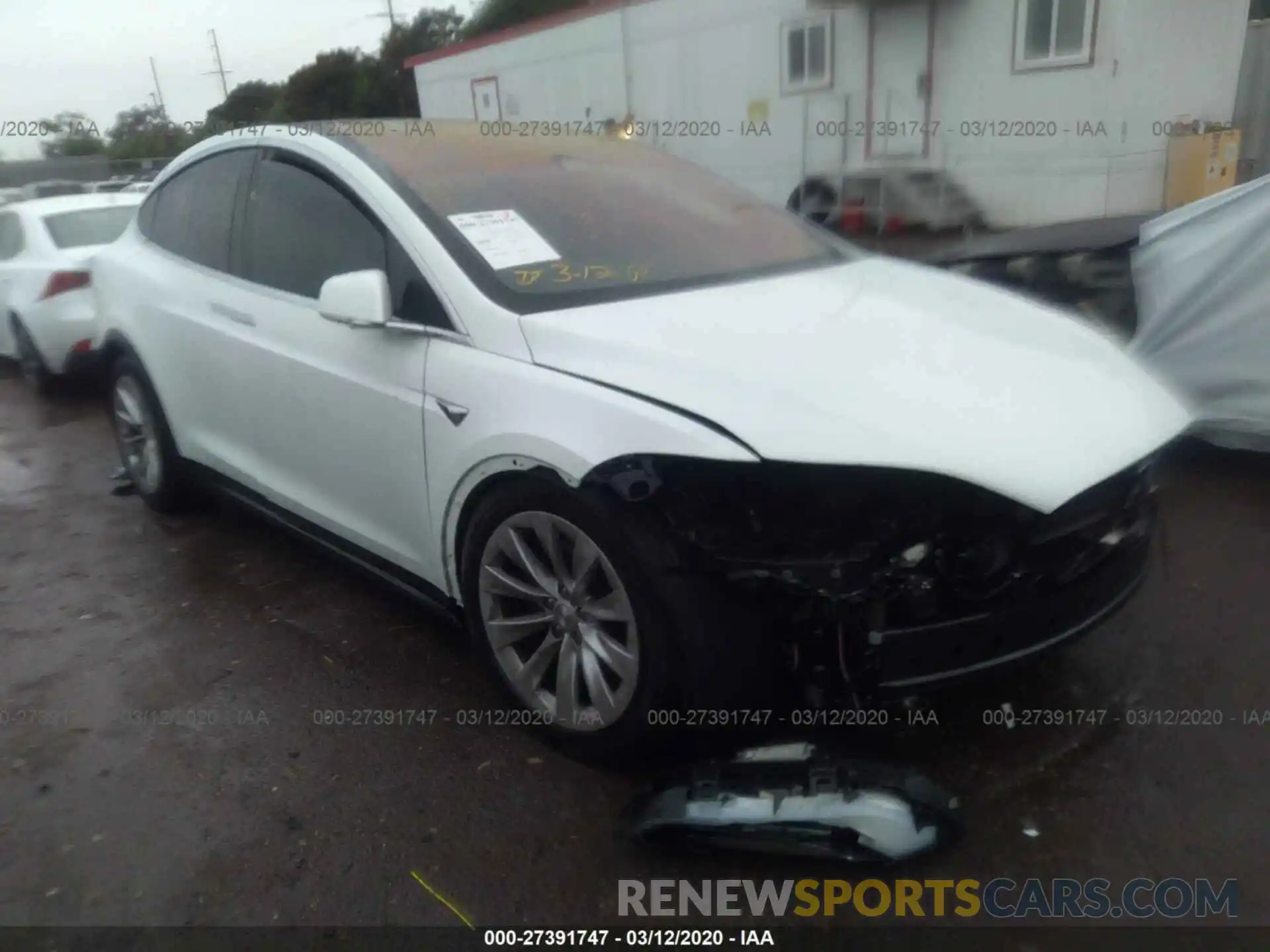 1 Photograph of a damaged car 5YJXCDE28KF184406 TESLA MODEL X 2019