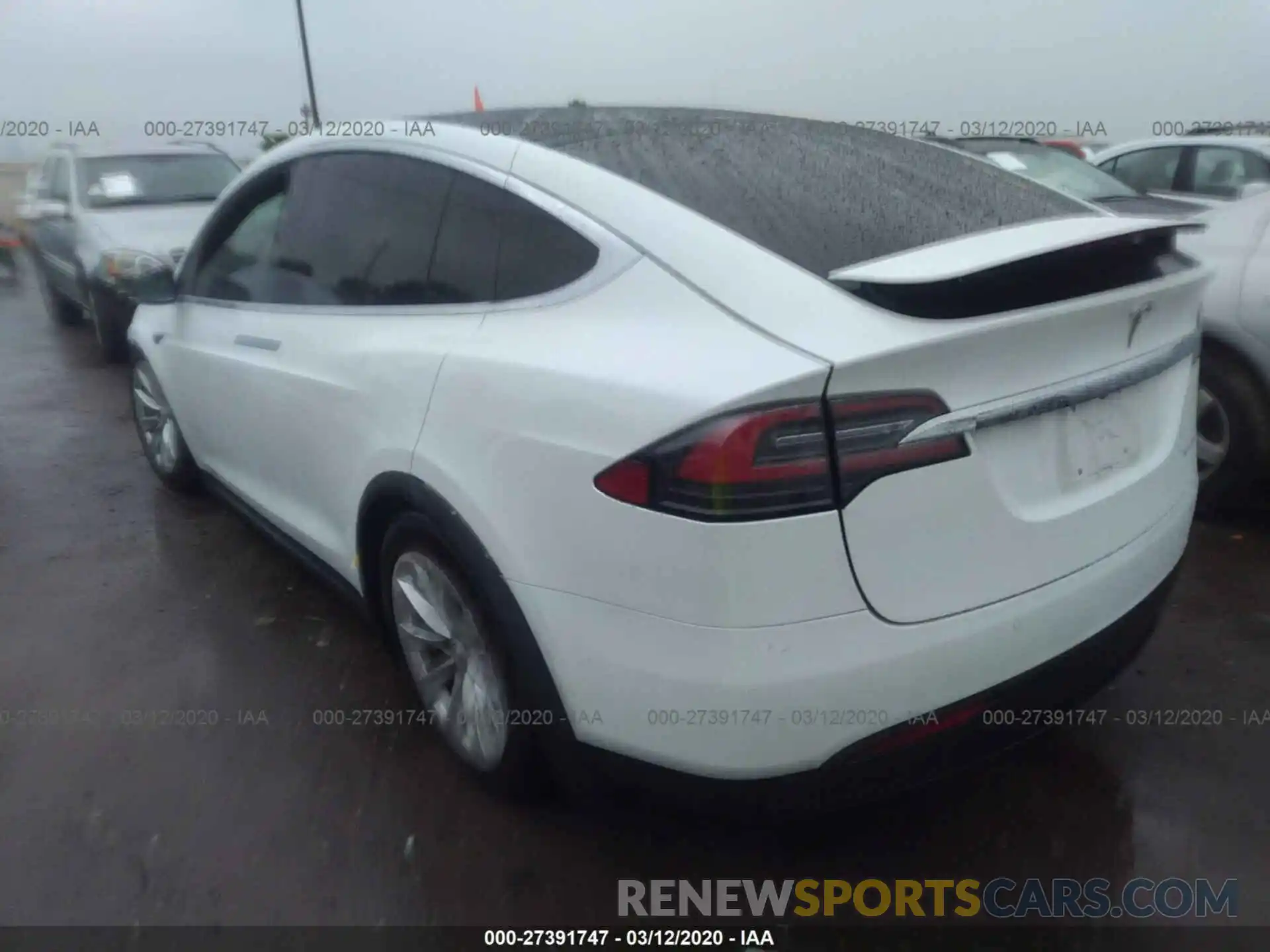 3 Photograph of a damaged car 5YJXCDE28KF184406 TESLA MODEL X 2019