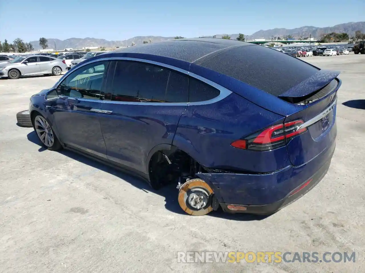 3 Photograph of a damaged car 5YJXCDE28KF213676 TESLA MODEL X 2019