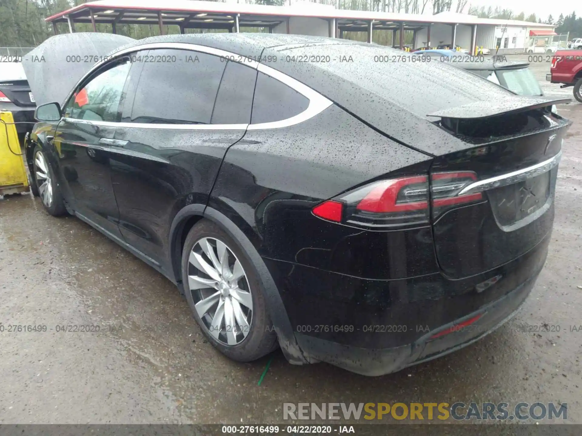 3 Фотография поврежденного автомобиля 5YJXCDE29KF162978 TESLA MODEL X 2019