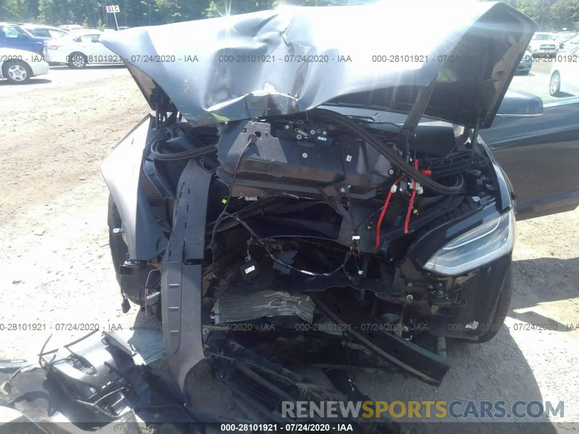 10 Photograph of a damaged car 5YJXCDE29KF180686 TESLA MODEL X 2019