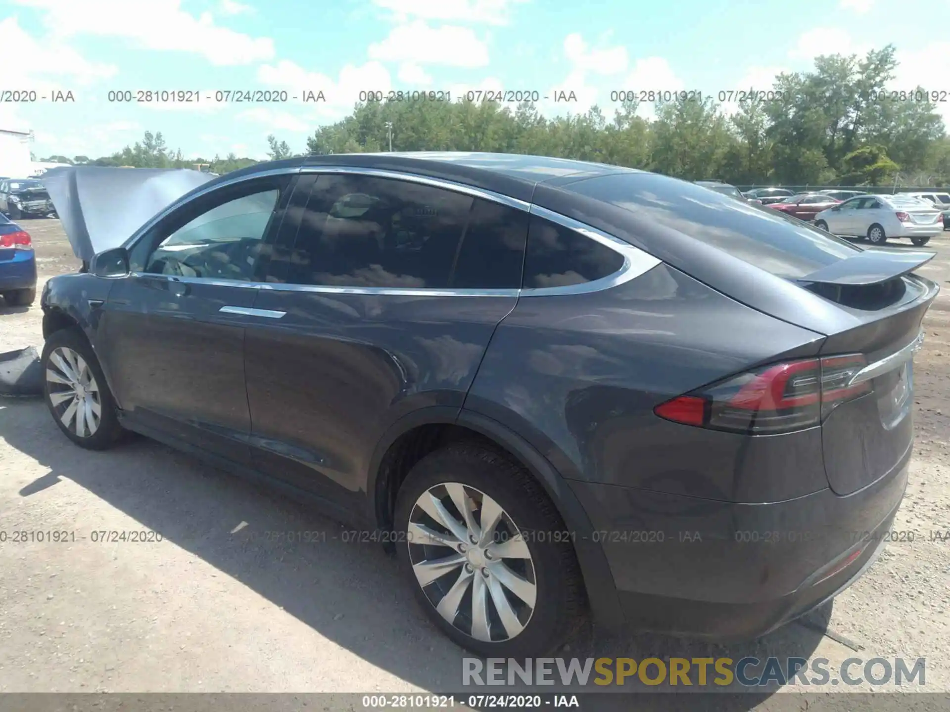 3 Photograph of a damaged car 5YJXCDE29KF180686 TESLA MODEL X 2019