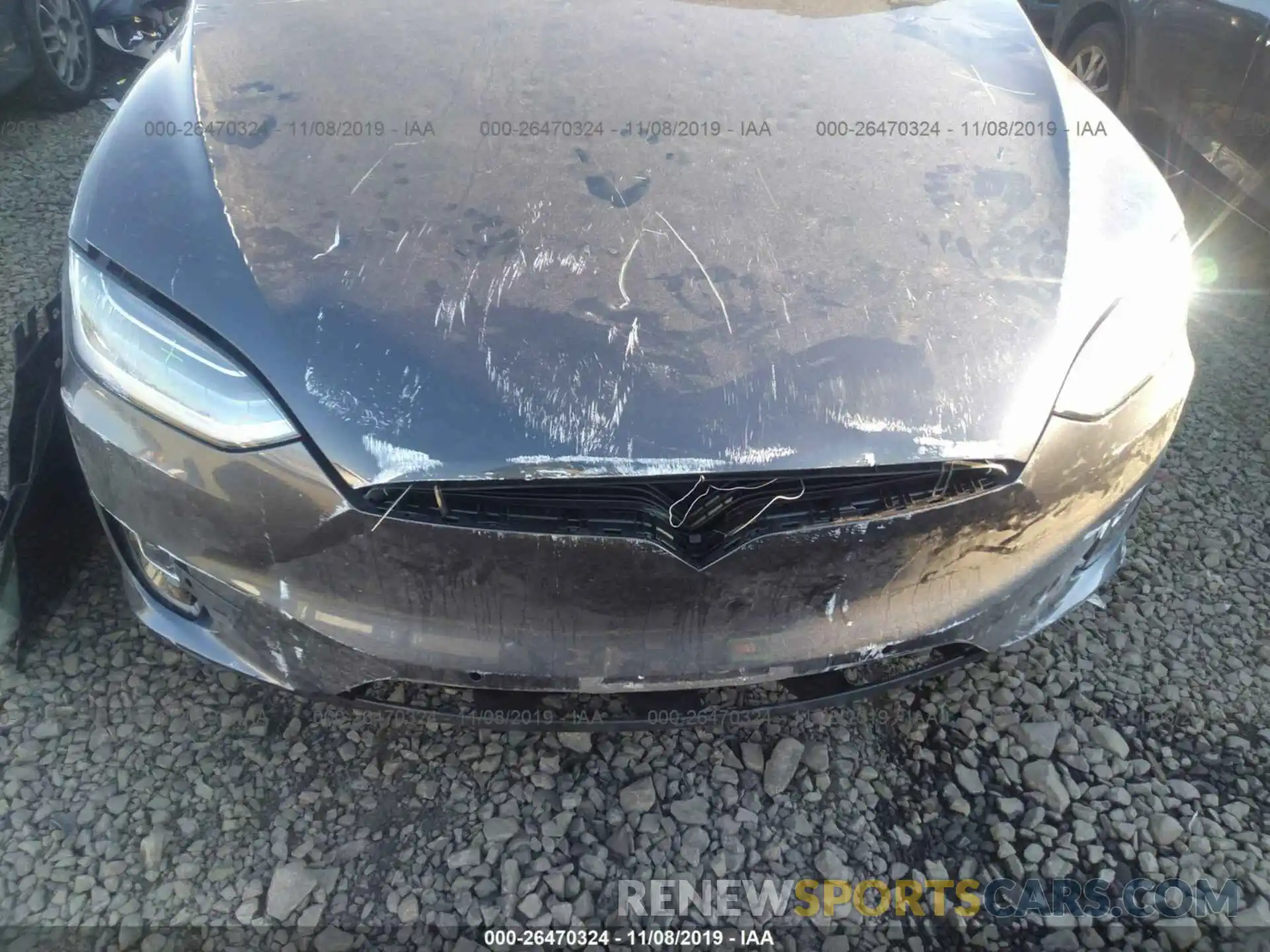 6 Фотография поврежденного автомобиля 5YJXCDE29KF182762 TESLA MODEL X 2019