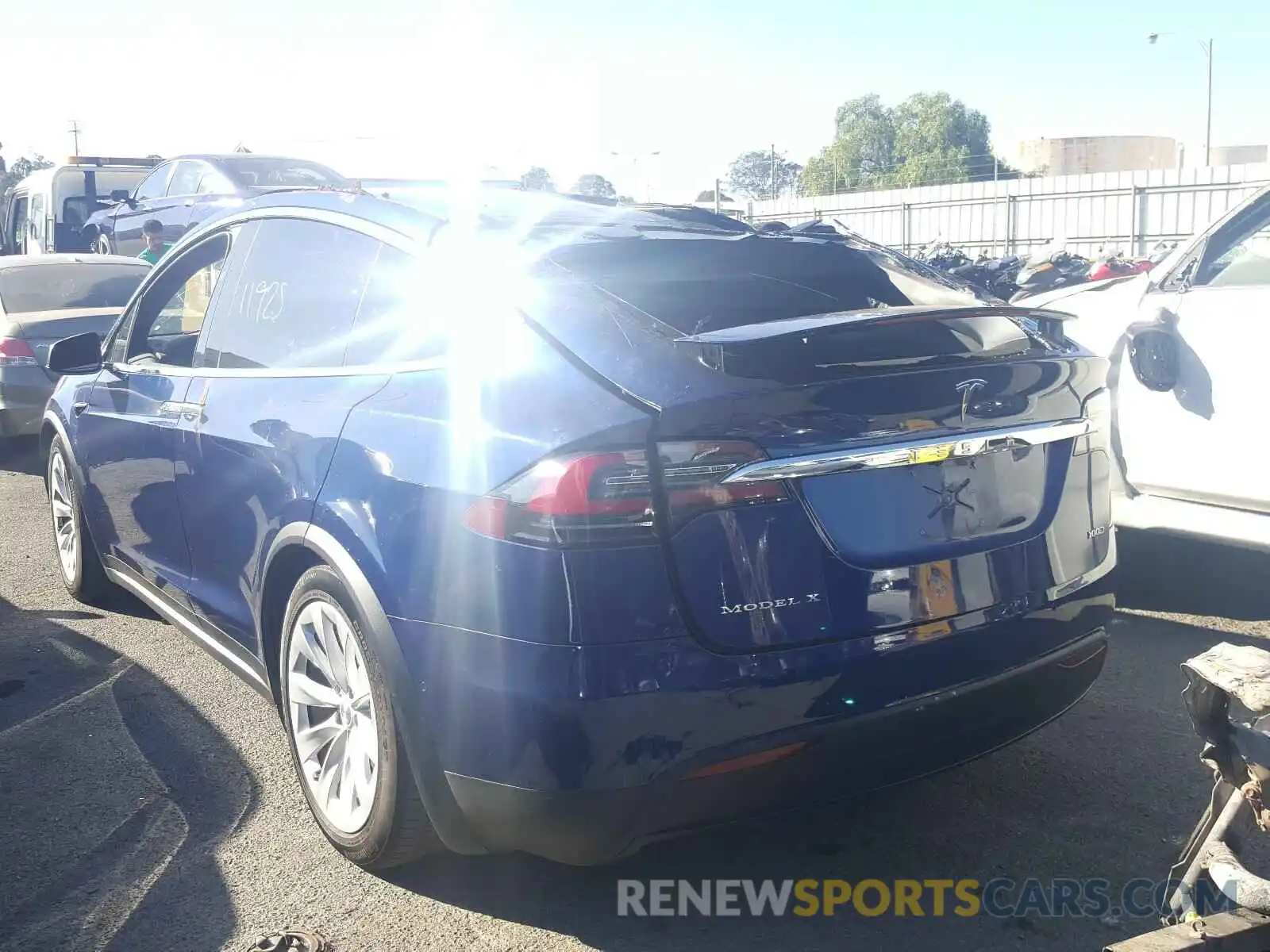 3 Photograph of a damaged car 5YJXCDE2XKF155960 TESLA MODEL X 2019