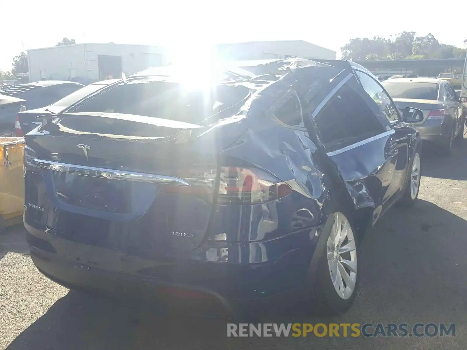 4 Photograph of a damaged car 5YJXCDE2XKF155960 TESLA MODEL X 2019