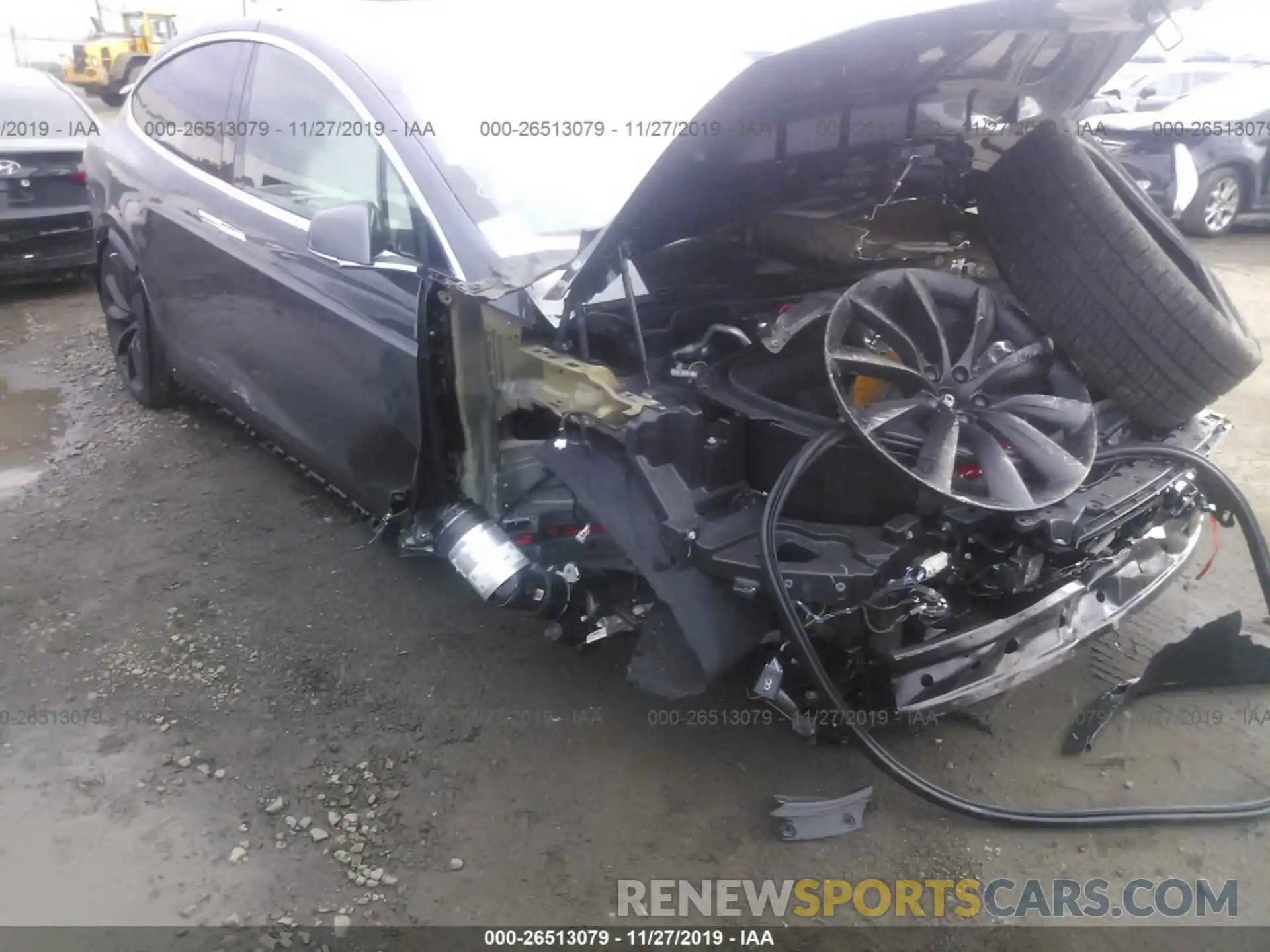 6 Photograph of a damaged car 5YJXCDE40KF183073 TESLA MODEL X 2019