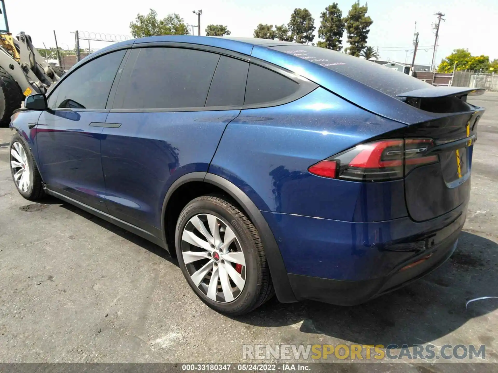 3 Фотография поврежденного автомобиля 5YJXCDE41KF180408 TESLA MODEL X 2019