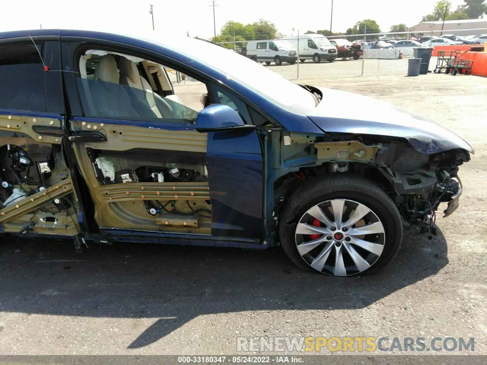 6 Photograph of a damaged car 5YJXCDE41KF180408 TESLA MODEL X 2019