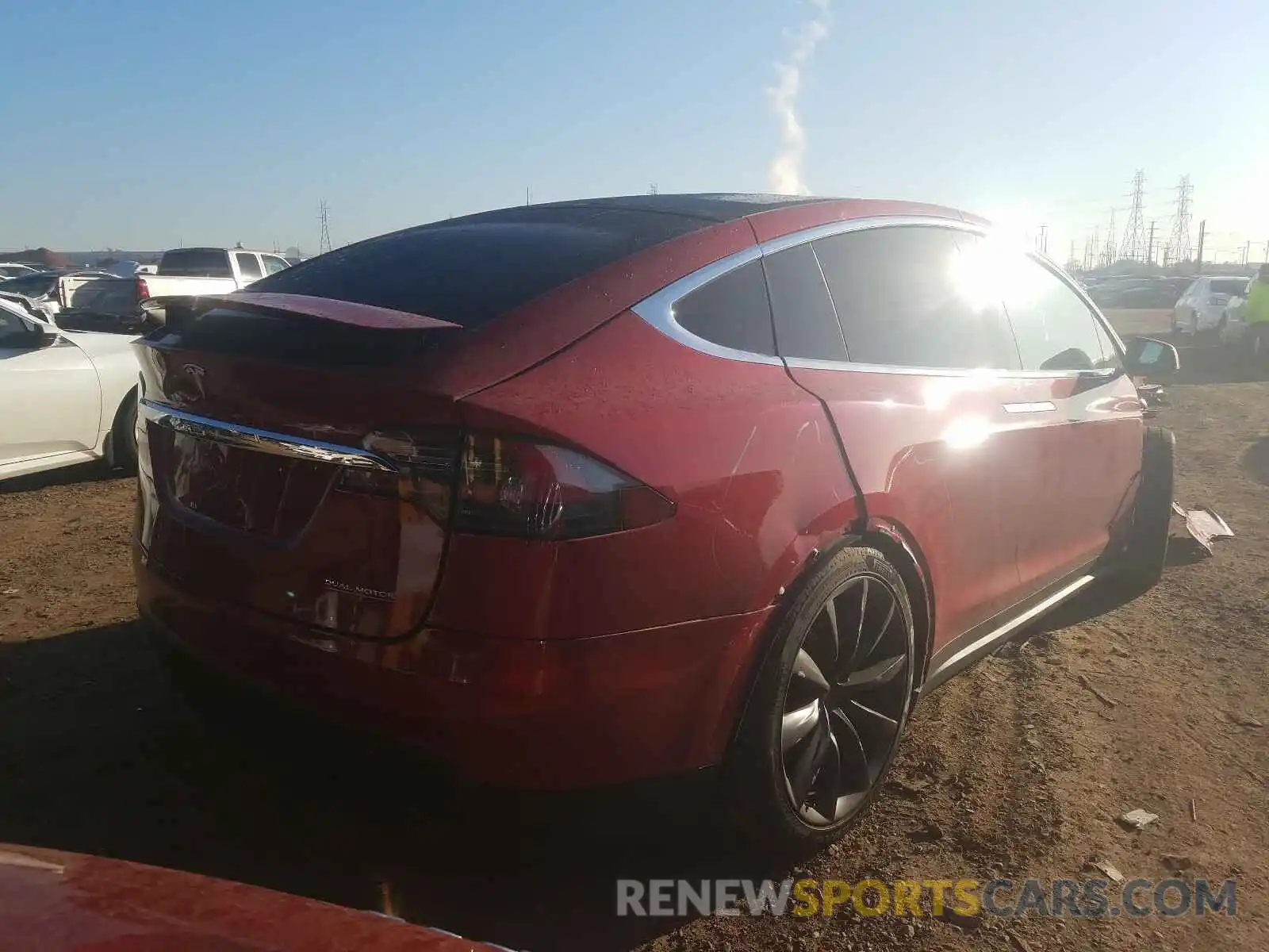 4 Photograph of a damaged car 5YJXCDE42KF186508 TESLA MODEL X 2019