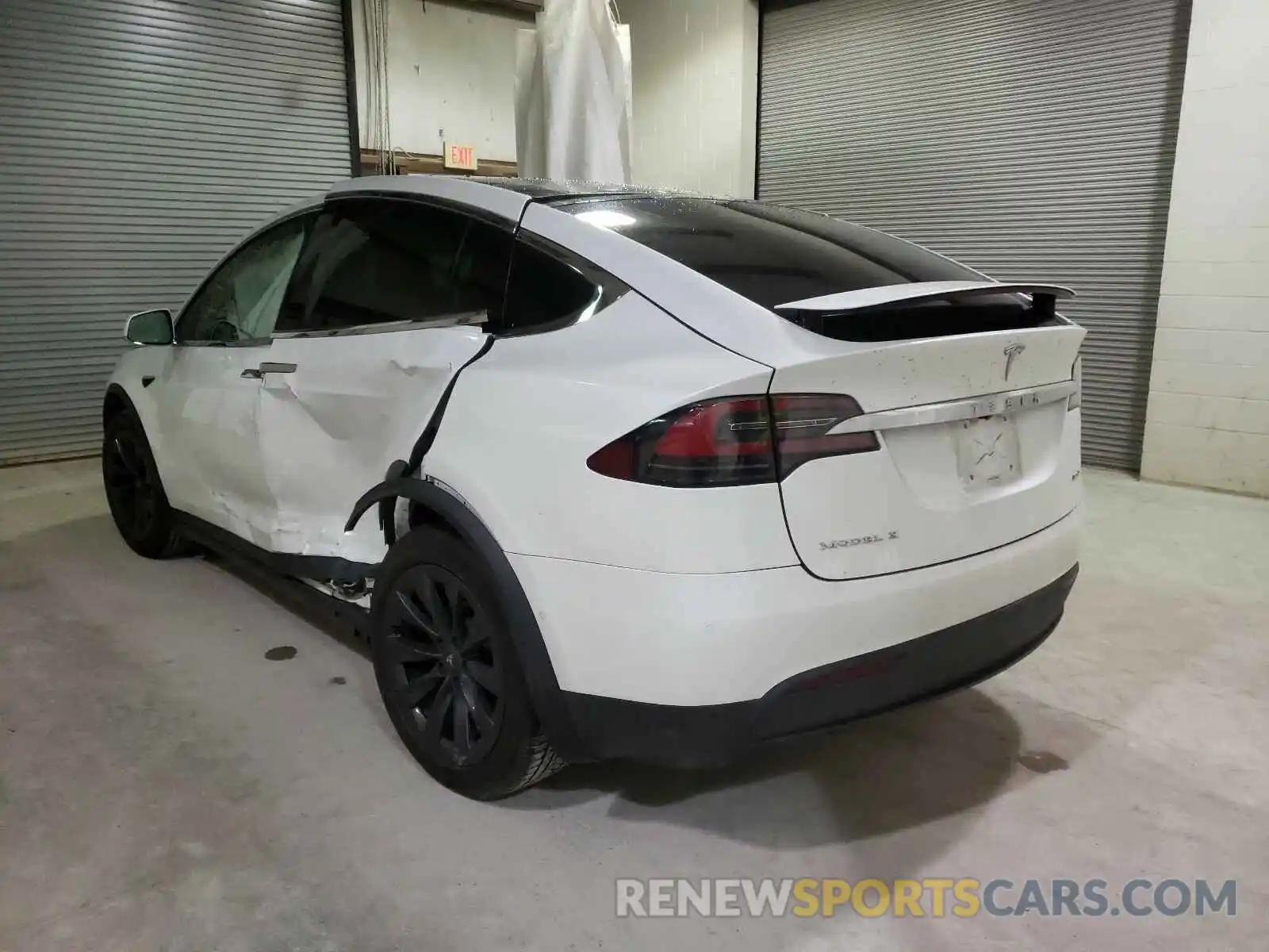 3 Фотография поврежденного автомобиля 5YJXCDL26KF150366 TESLA MODEL X 2019