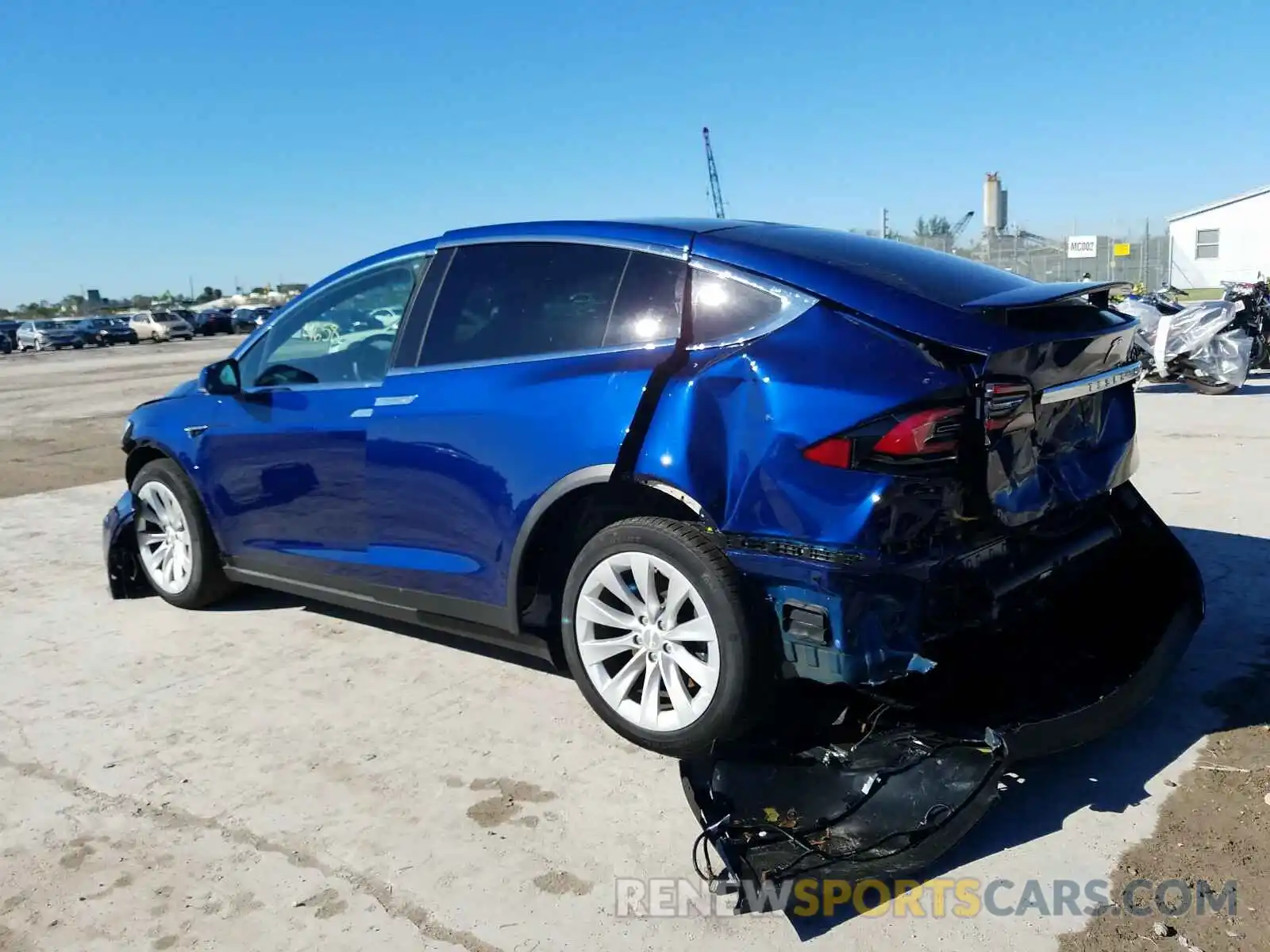 3 Photograph of a damaged car 5YJXCAE20LF234358 TESLA MODEL X 2020