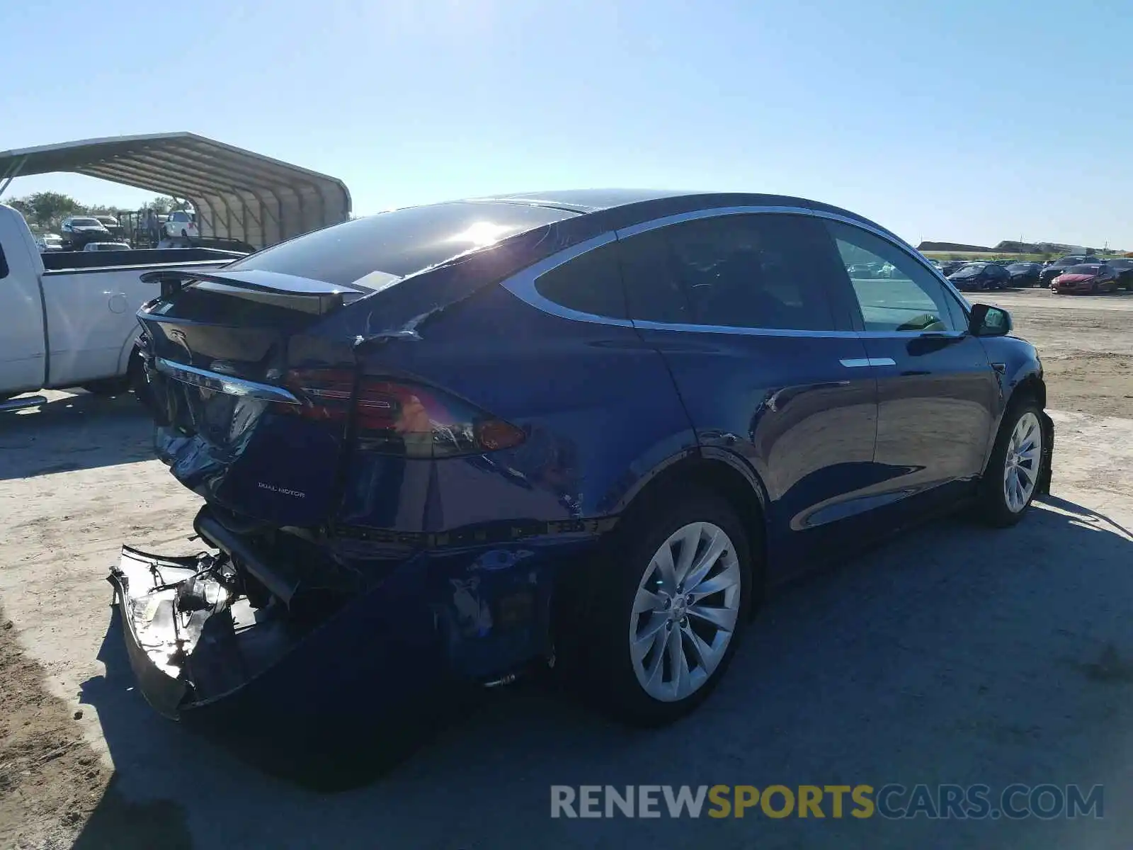 4 Photograph of a damaged car 5YJXCAE20LF234358 TESLA MODEL X 2020