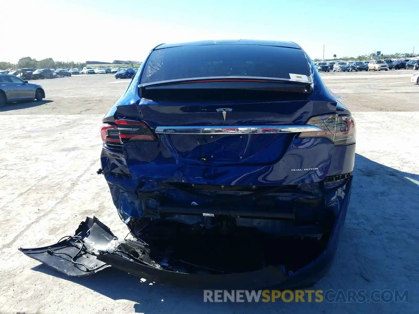 9 Photograph of a damaged car 5YJXCAE20LF234358 TESLA MODEL X 2020